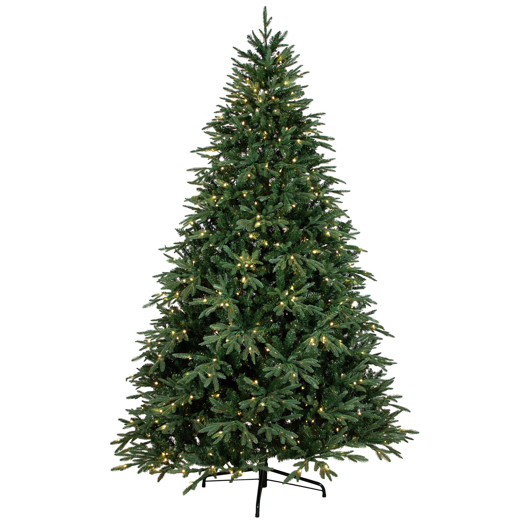 Northlight 9Ft Pre-Lit Real Touch Ashburn Pine Artificial Christmas Tree, Warm White LED Lights in Green | 9 ft | Michaels®
