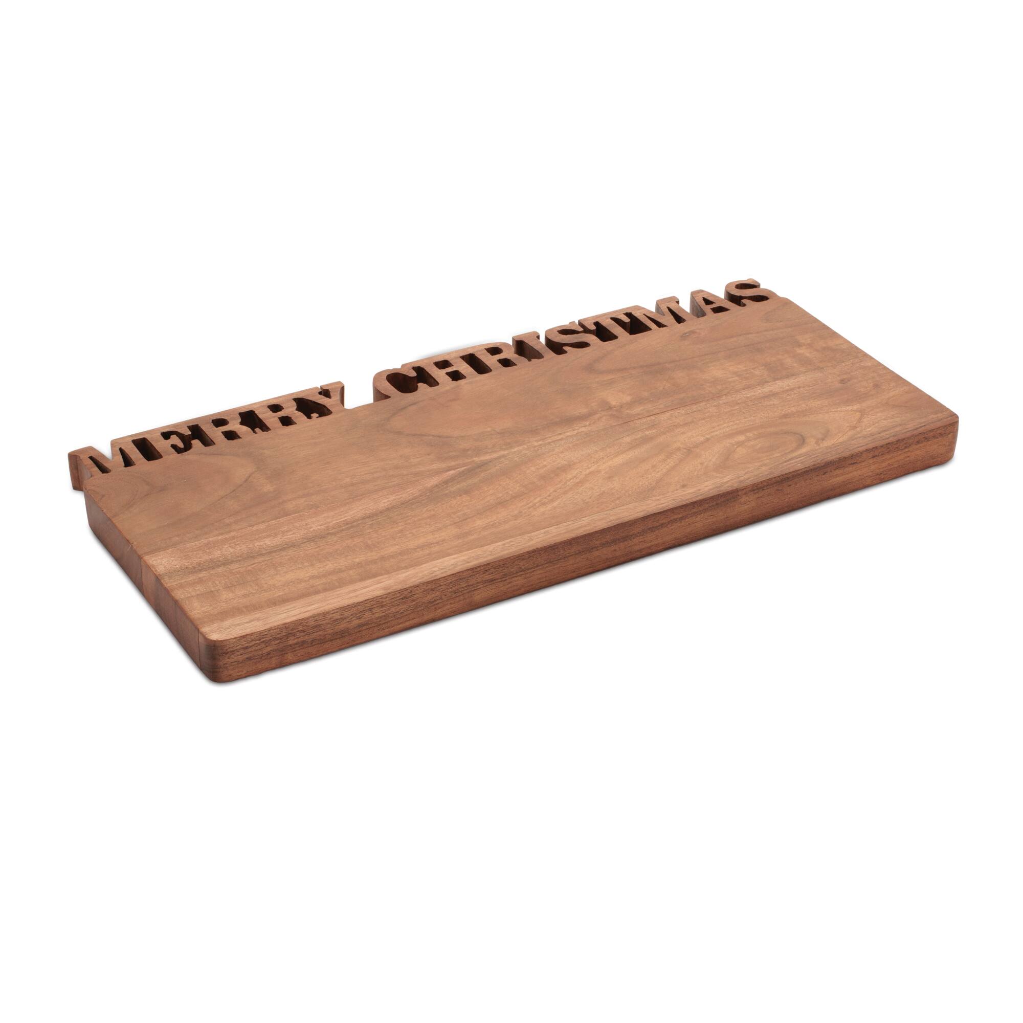 Melrose 18" Wood Merry Christmas Cutting Board