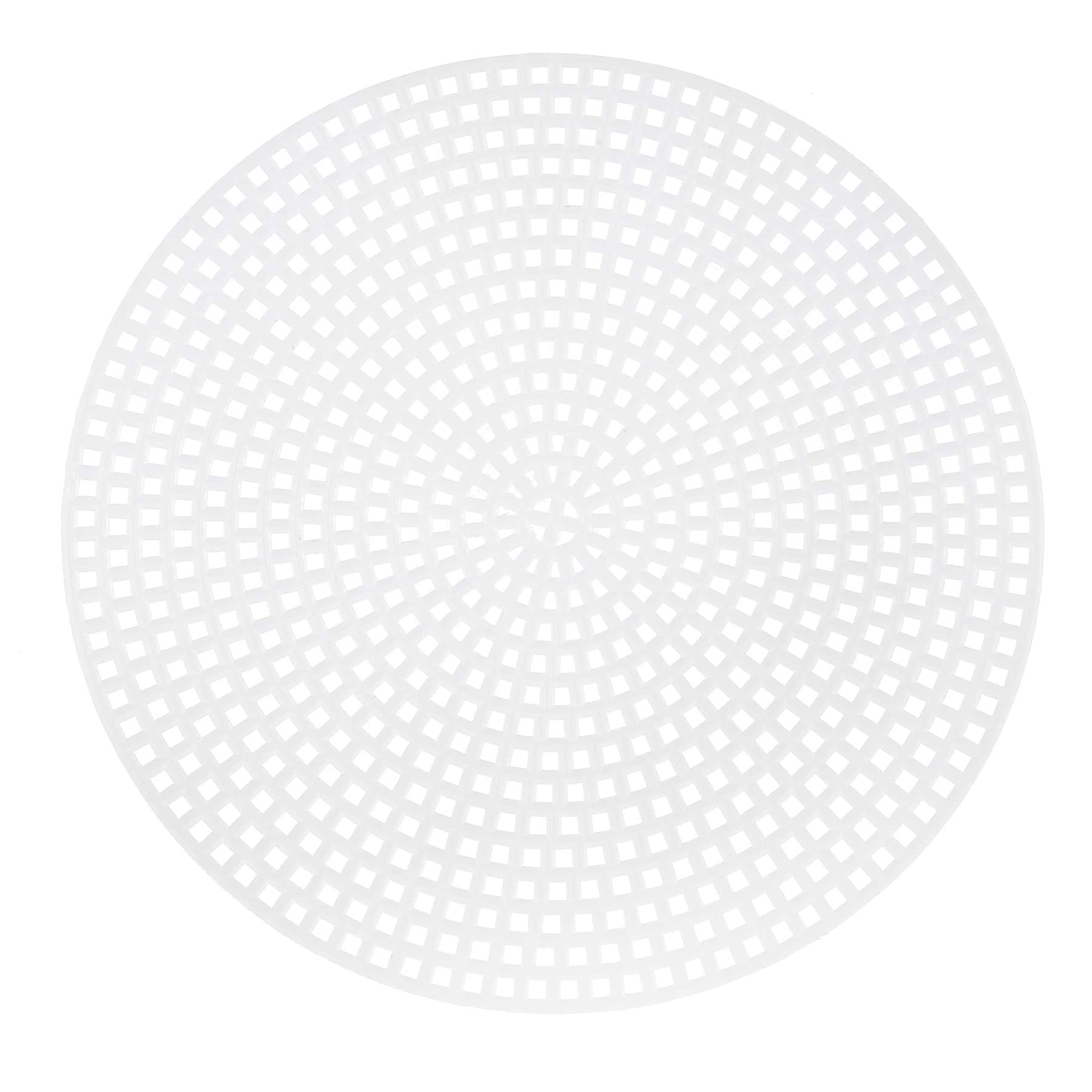 4.5" Clear Circle Plastic Canvases by Loops & Threads®