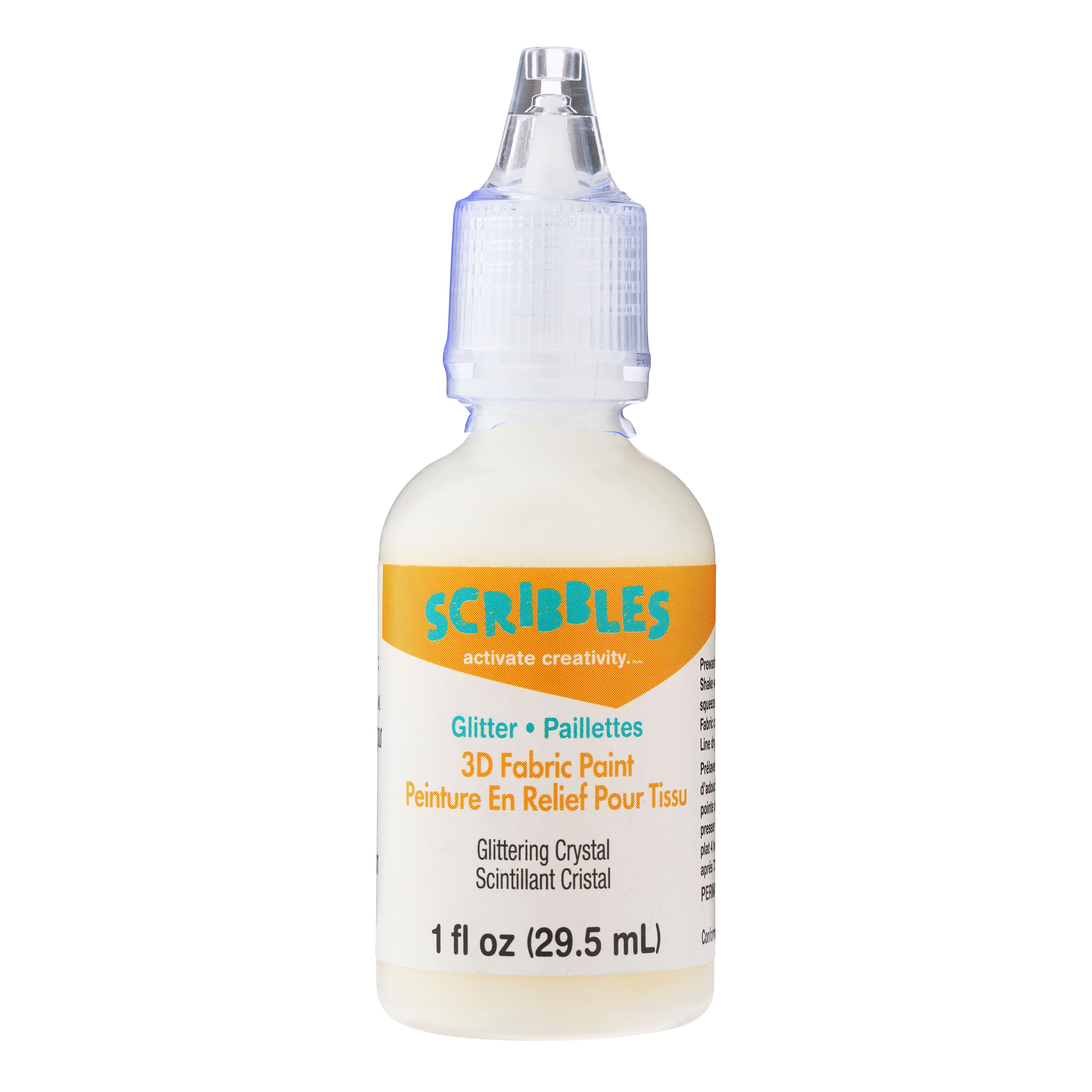 Scribbles® Glitter 3D Fabric Paint