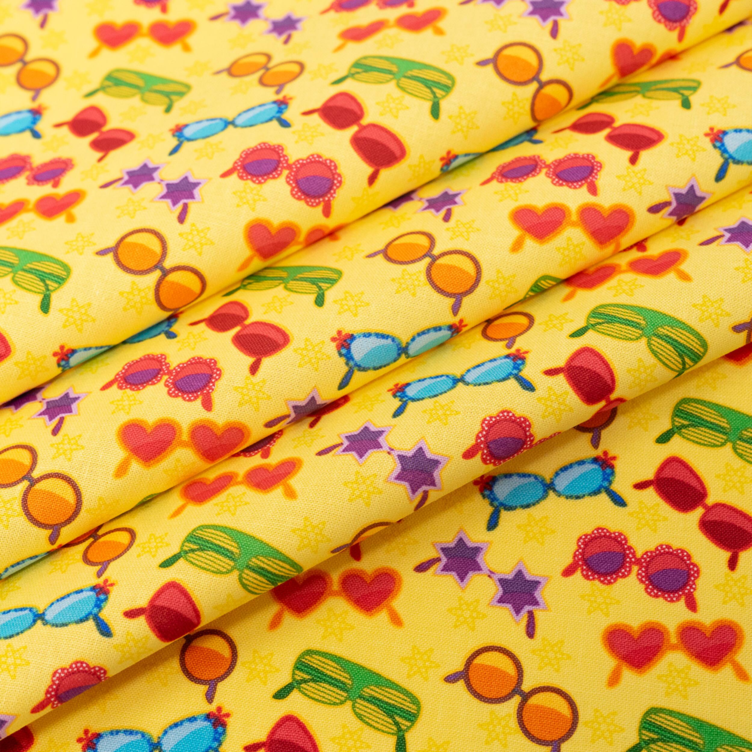 SINGER Rainbow Summer Sunglasses Cotton Fabric