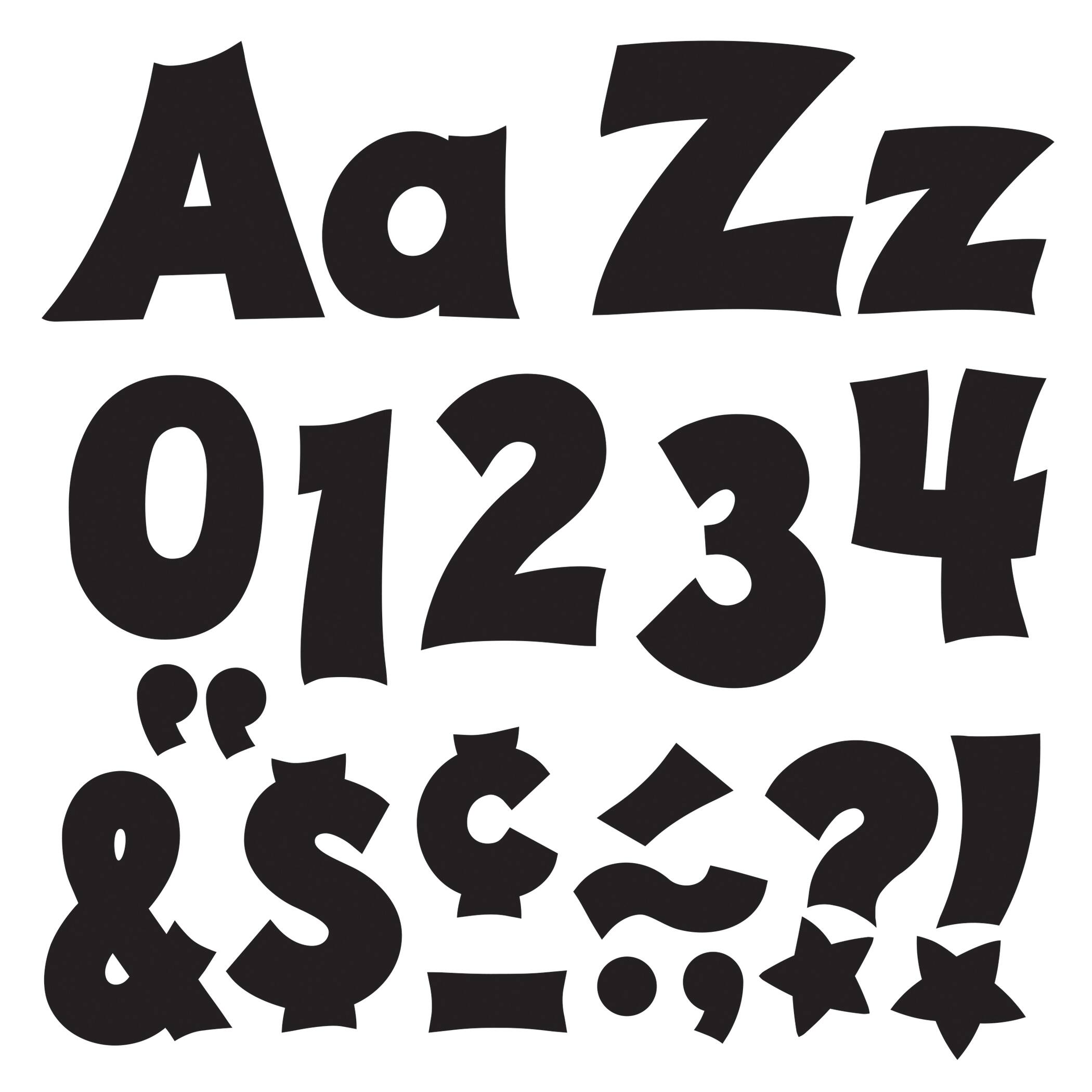Trend Enterprises® 4" Friendly English/Spanish Combination Ready Letters®, 6 Packs