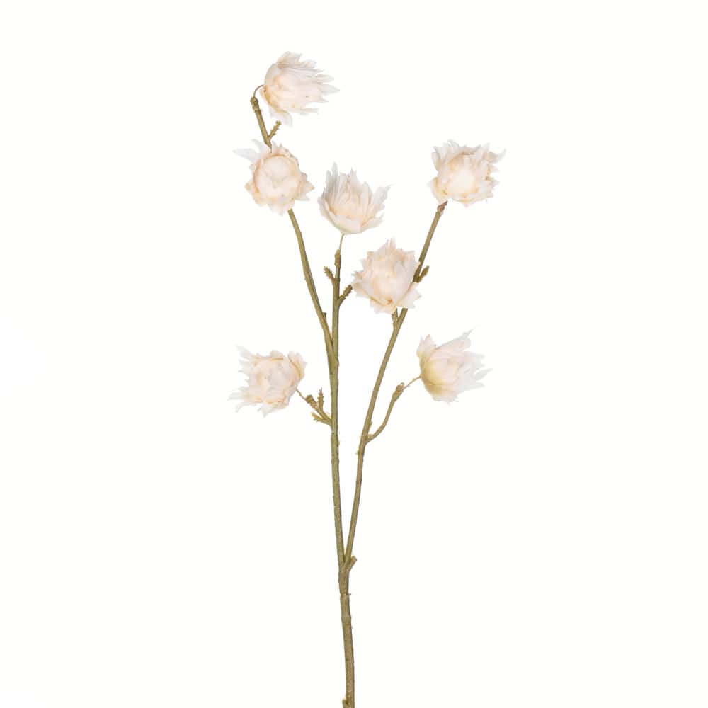 Ivory Hibiscus Spray, 3ct.