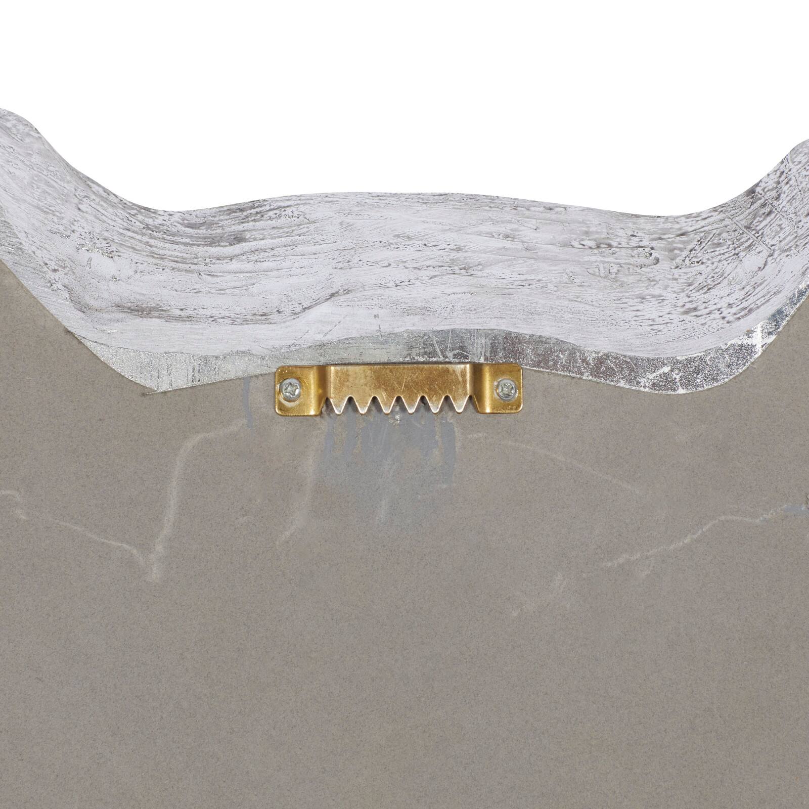 Silver Polystone Eclectic Wall Decor, 16" x 16"