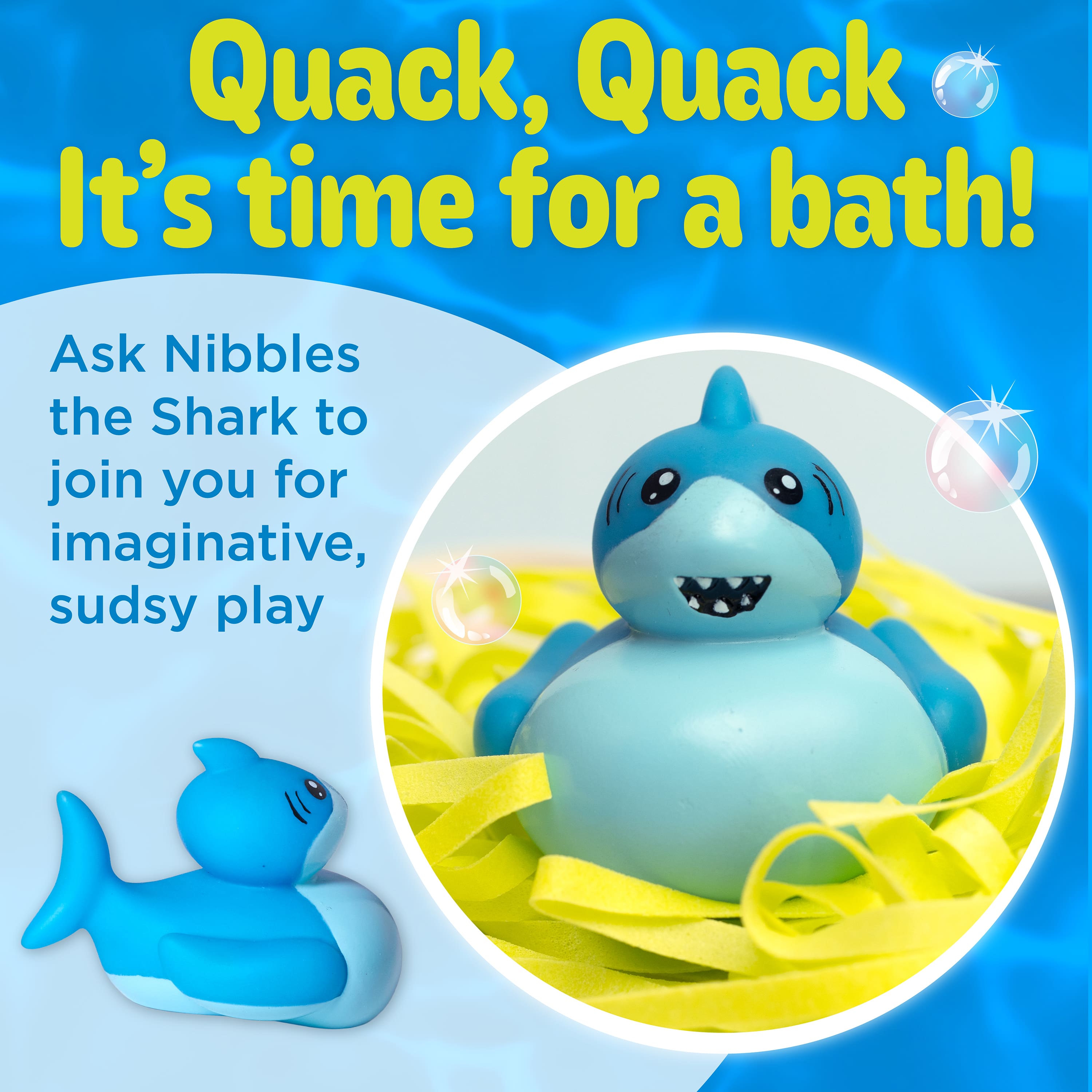 Creativity for Kids® Soap Noodles Nibbles the Shark Bathtub Kit