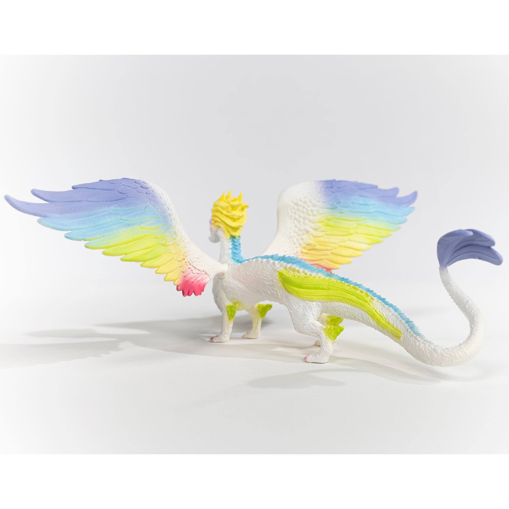 schleich® Bayala® Rainbow Dragon Collectible Figurine with 13" Wingspan