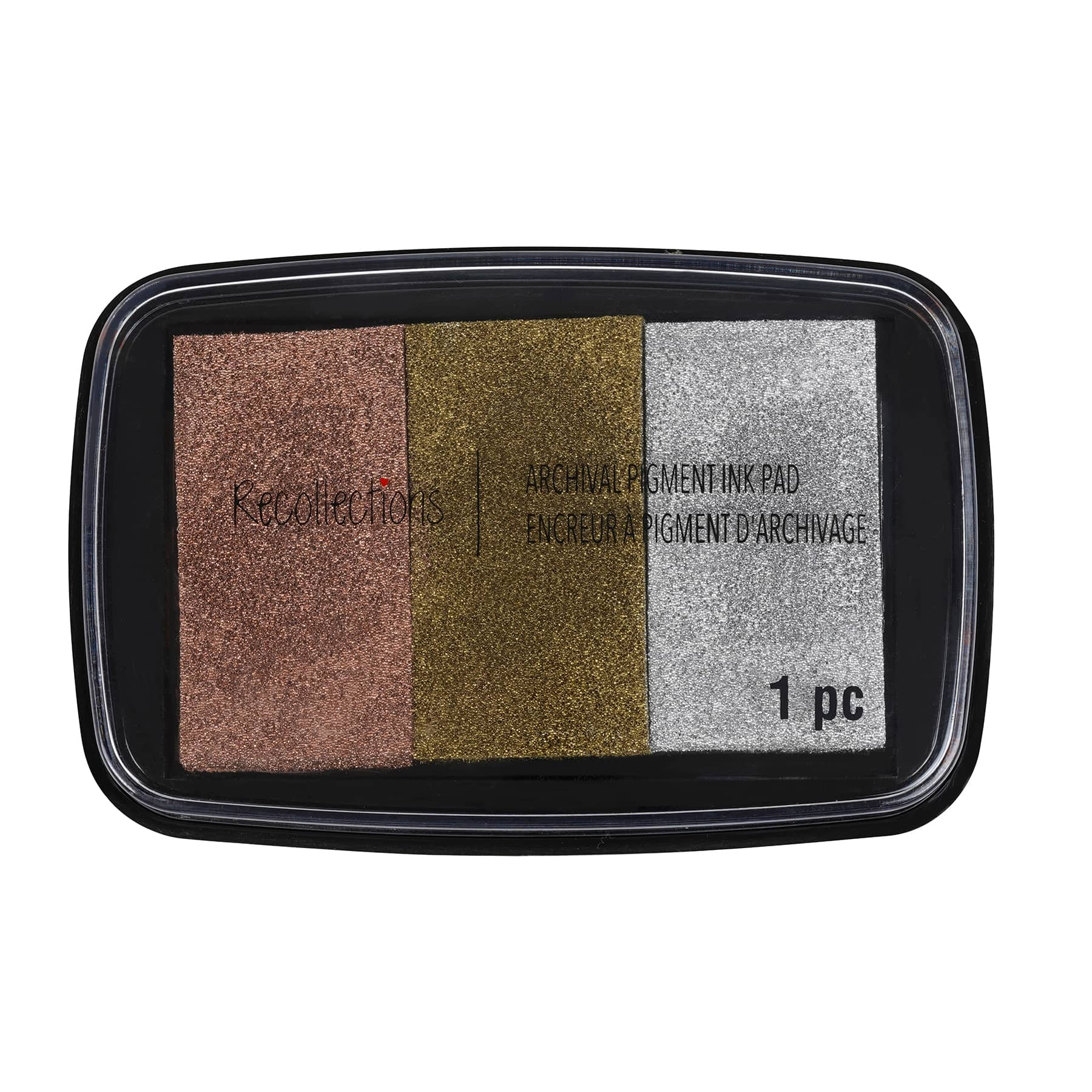 12 Pack: Treasure 3-Color Metallic Ink Pad by Recollections™