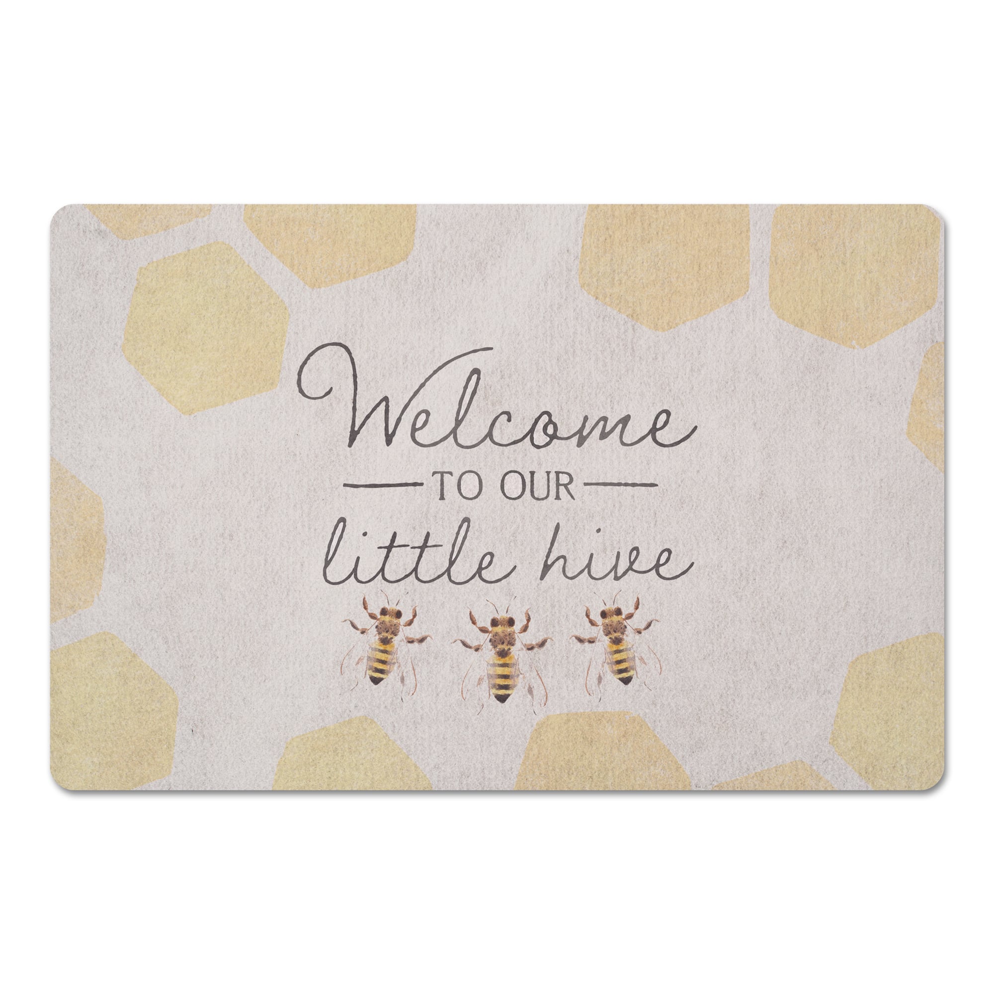 Welcome To Our Hive Floor Mat