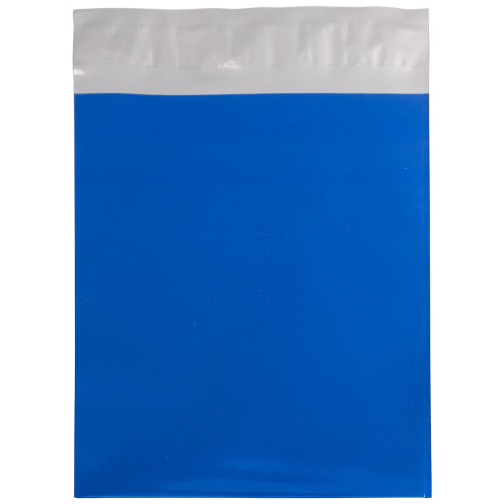 JAM Paper 6.25" x 7.875" Blue Peel & Seal Closure Foil Envelopes, 25ct.