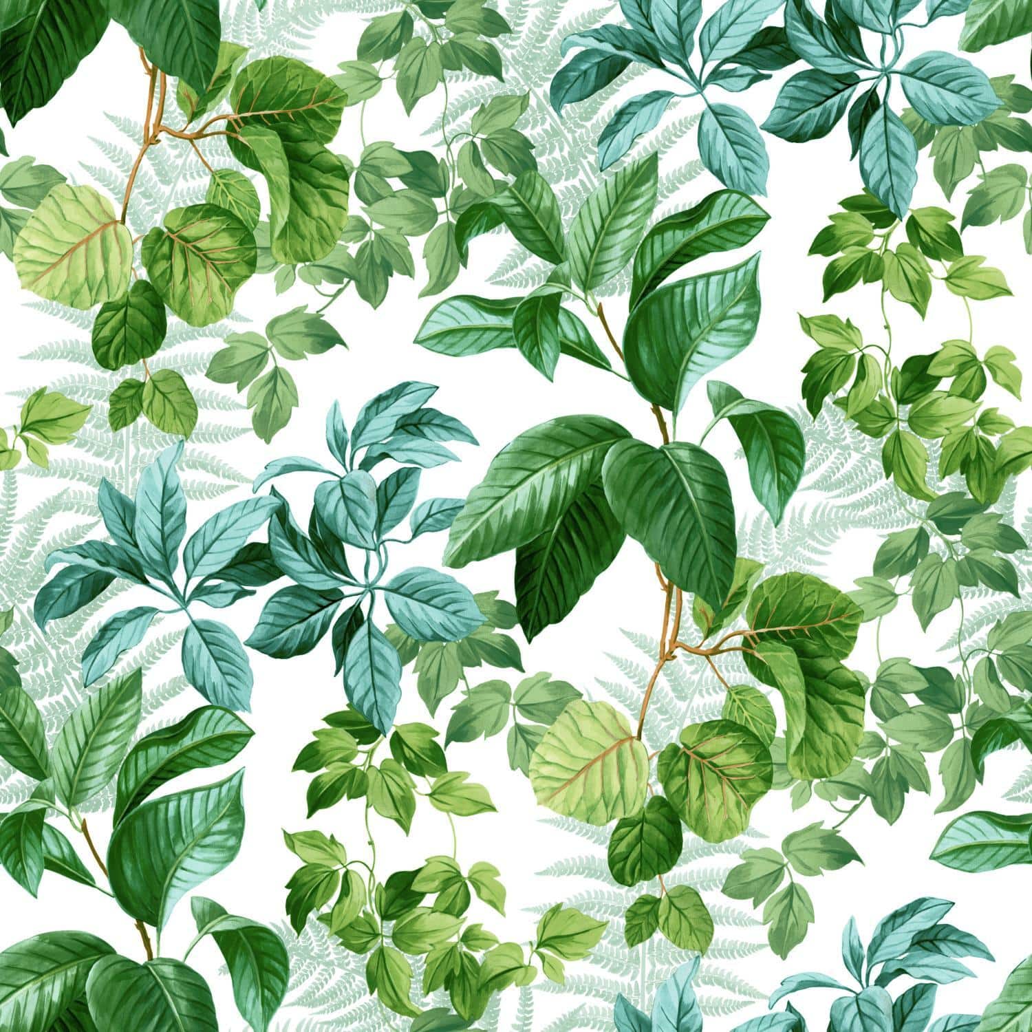 RoomMates Rainforest Leaves Peel & Stick Wallpaper