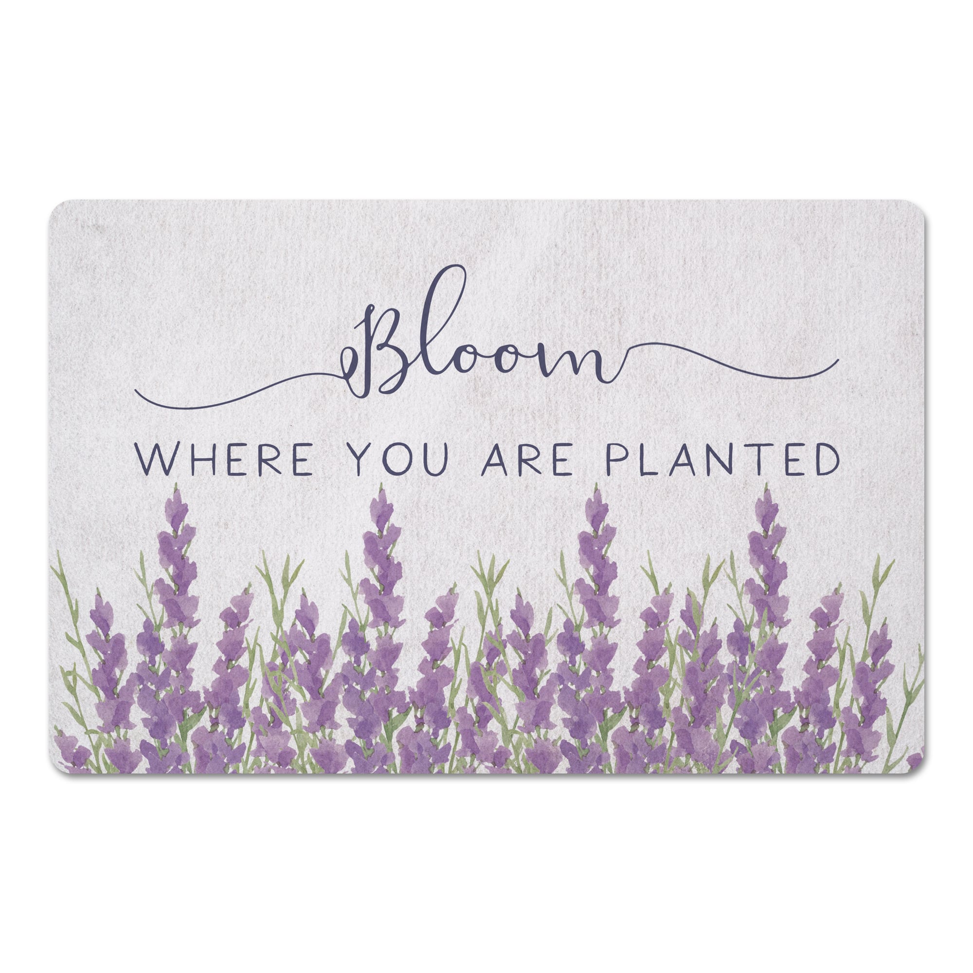 Bloom Where Planted Floor Mat