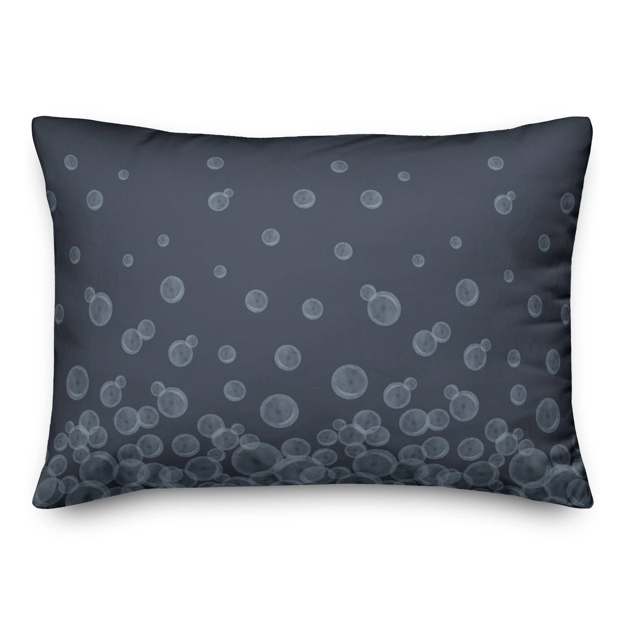 Bubbles Throw Pillow