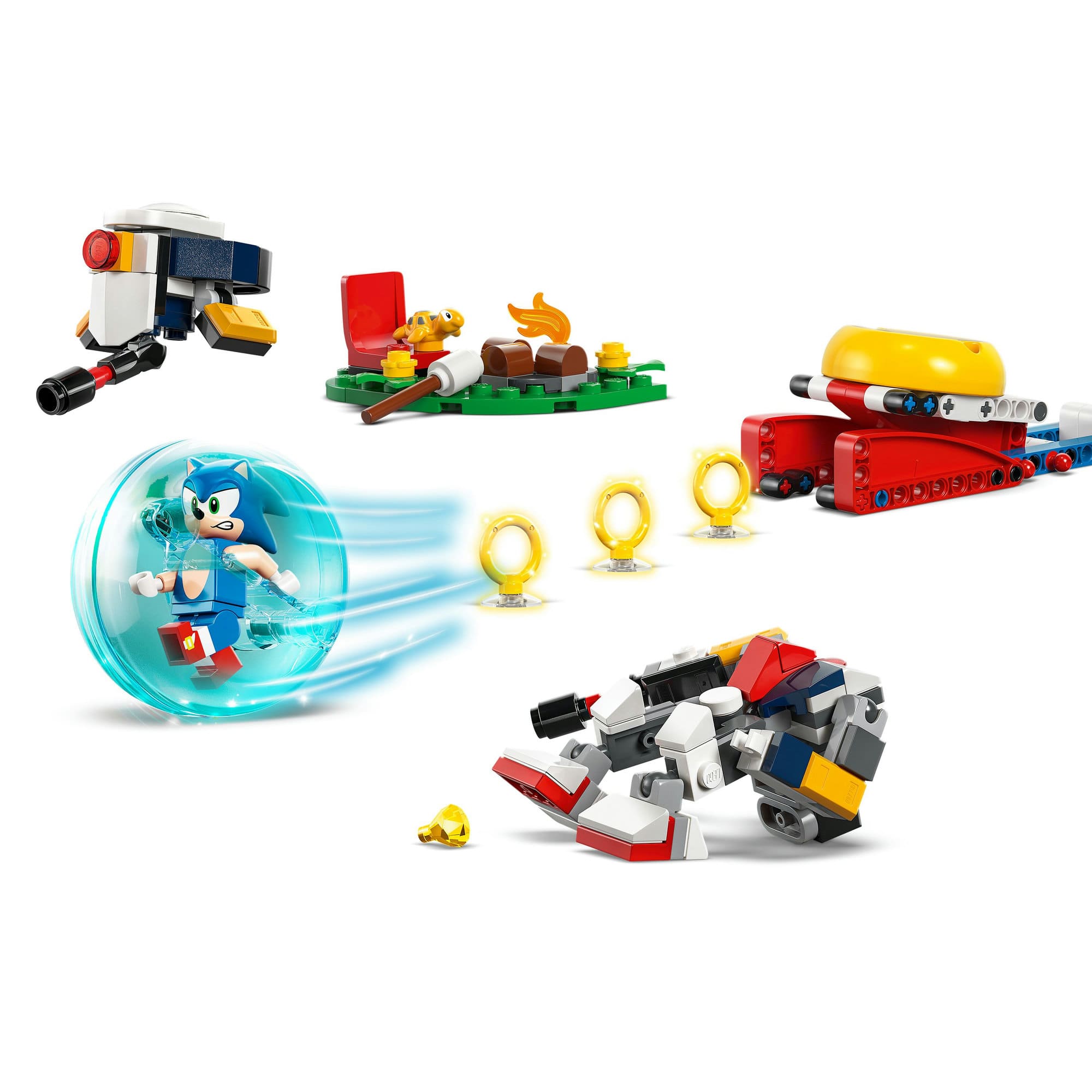 LEGO® Sonic the Hedgehog™: Sonic’s Campfire Clash Toy 77001