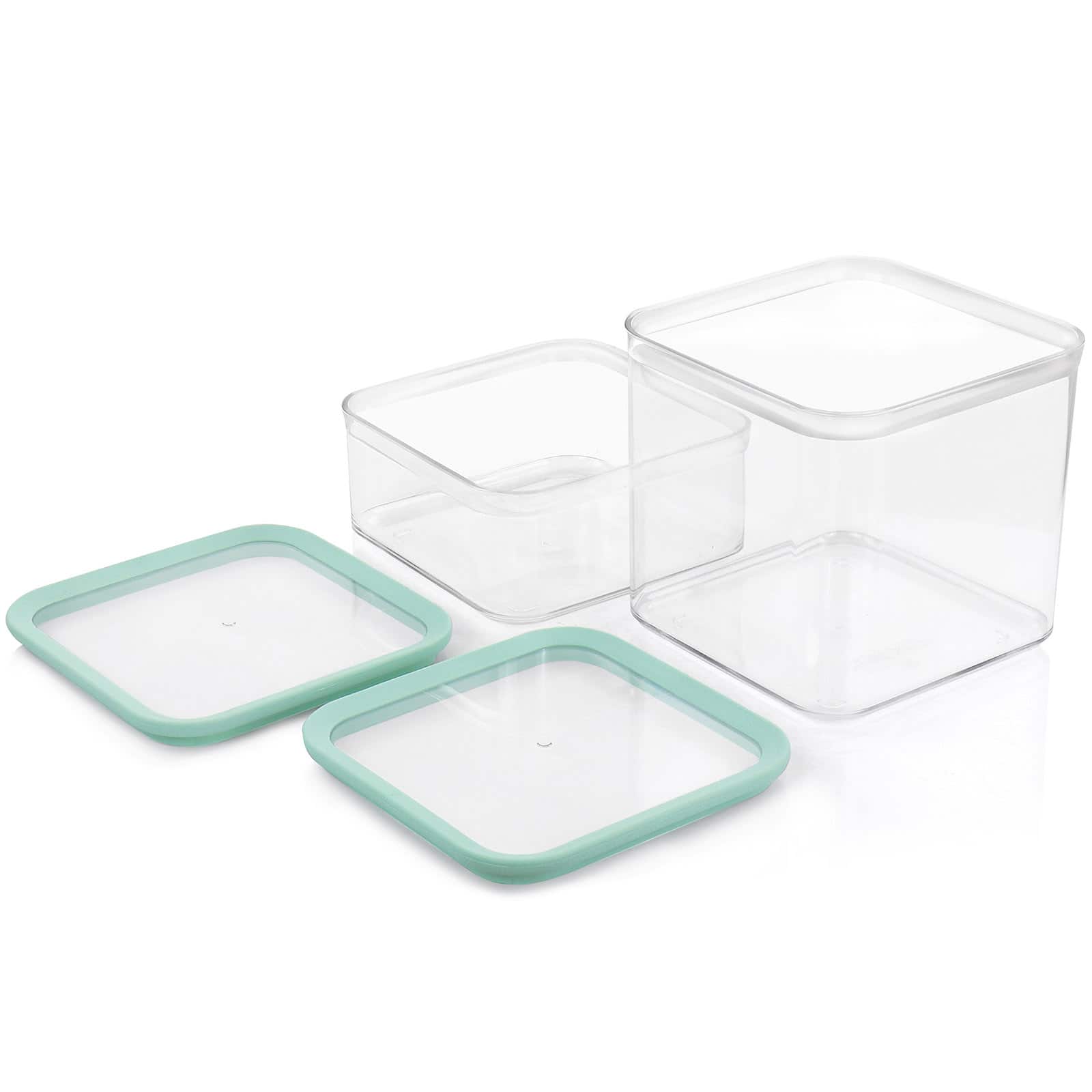Martha Stewart Plastic Stackable Container Set with Lids