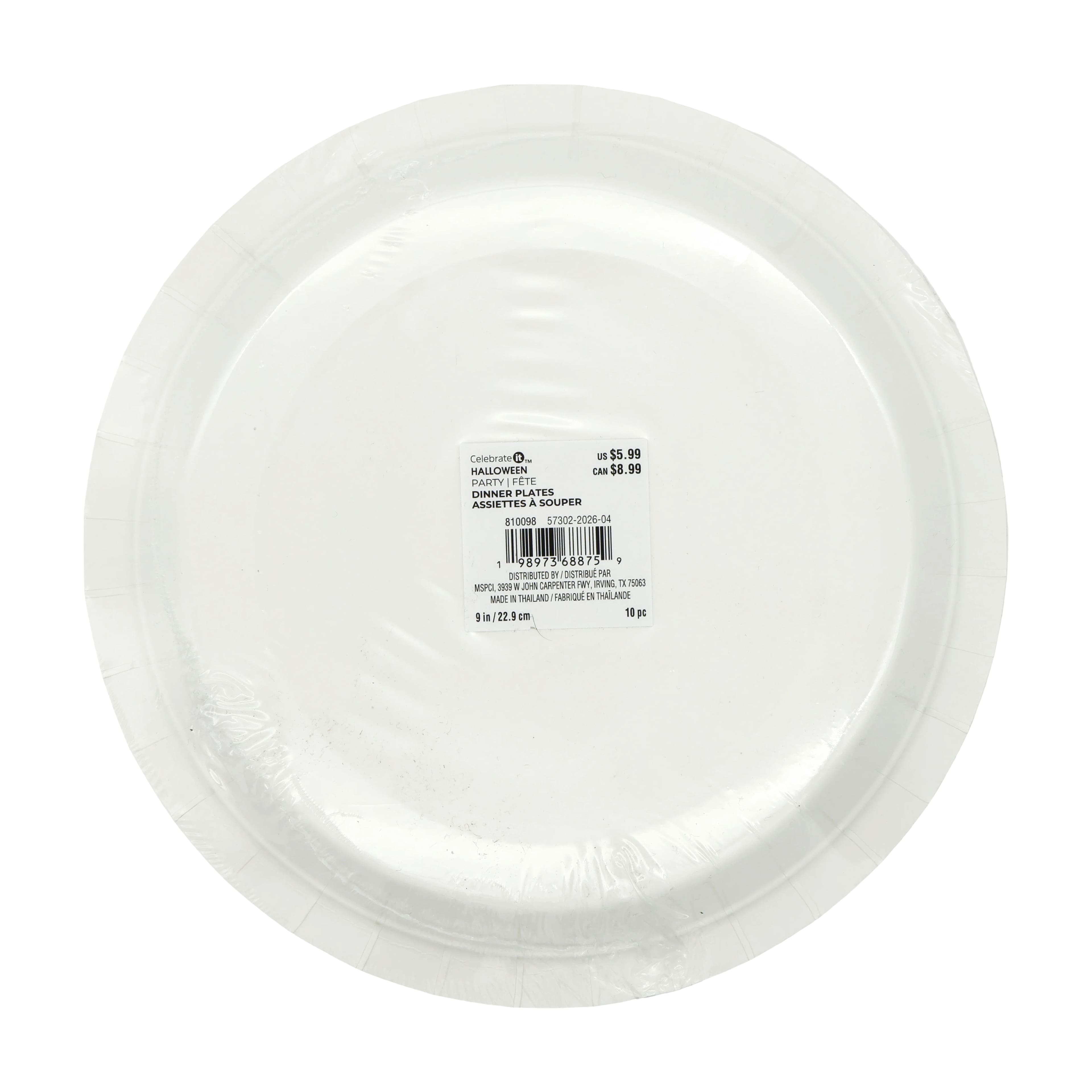9" Halloween Quilt Dinner Plates, 10ct. by Celebrate It™
