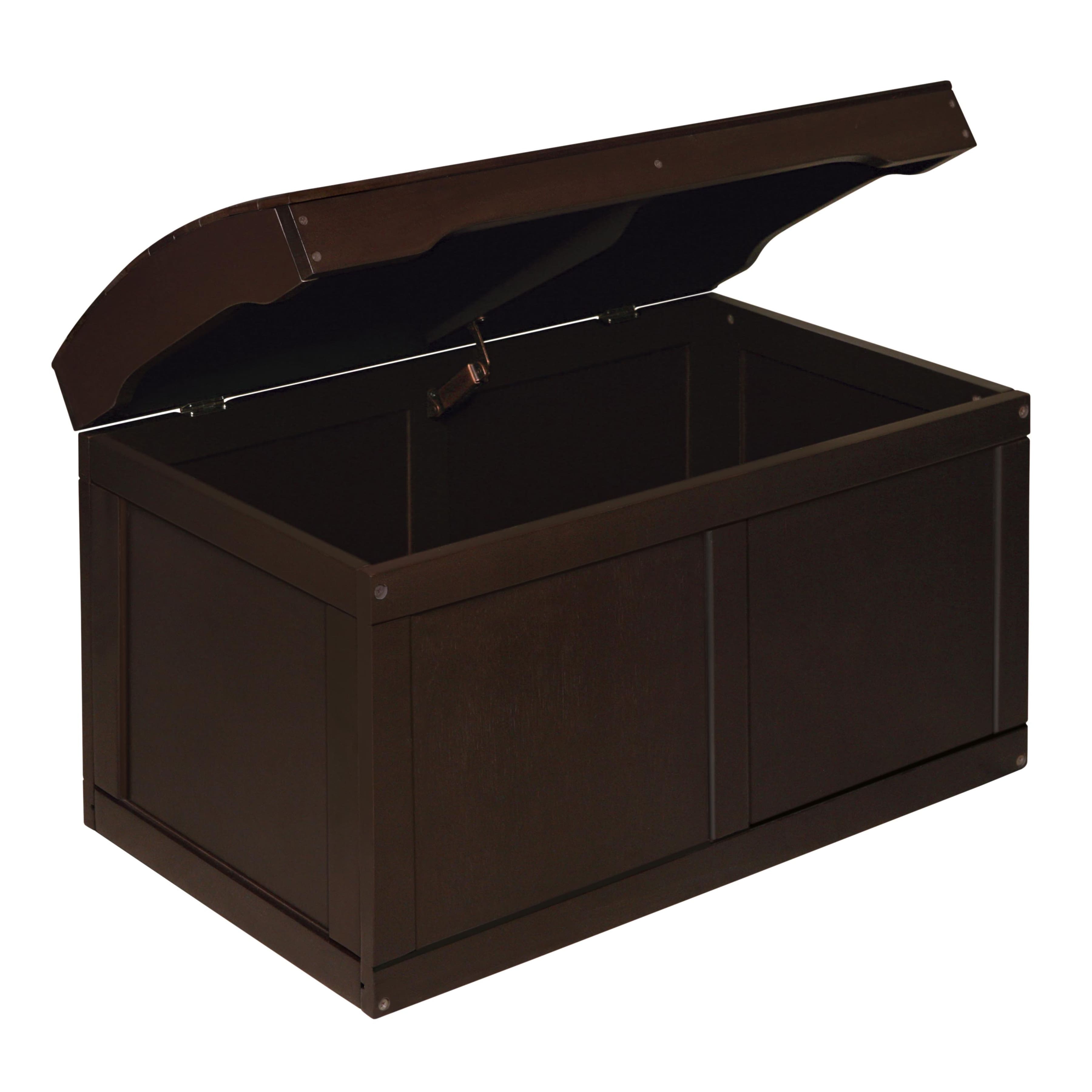 Badger Basket Hardwood Barrel Top Toy Chest