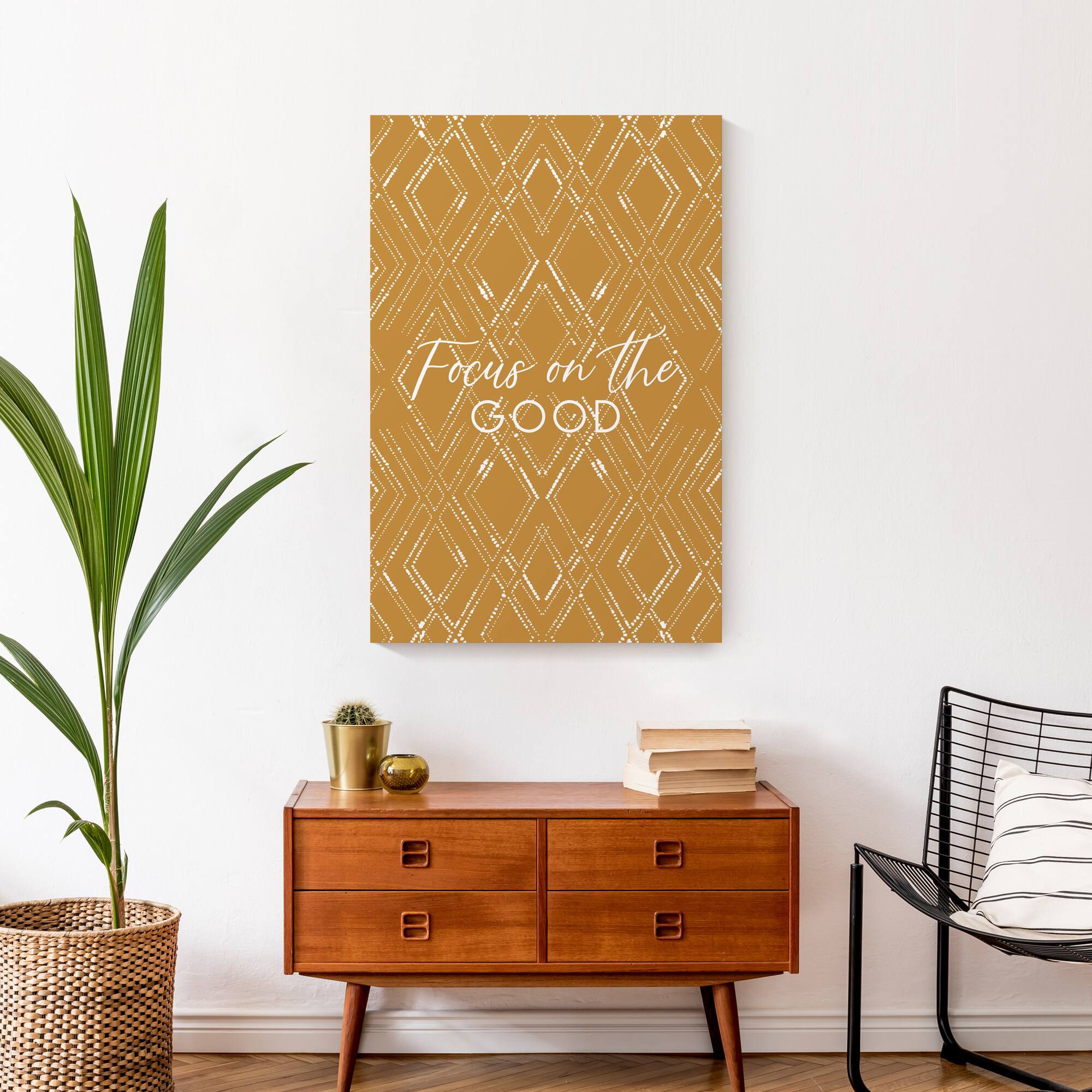 Focus On the Good Canvas Wall Art