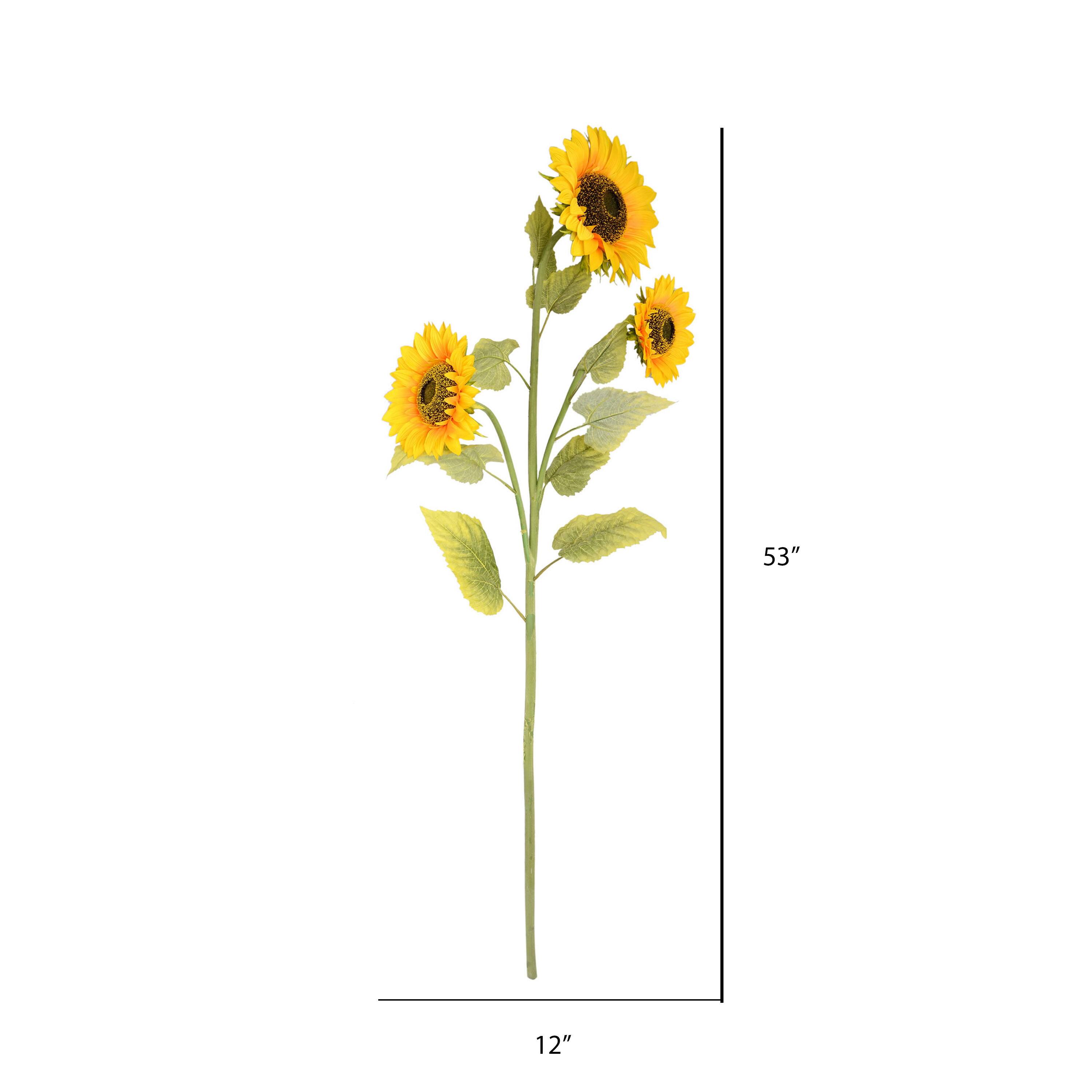 Yellow Sunflower Spray