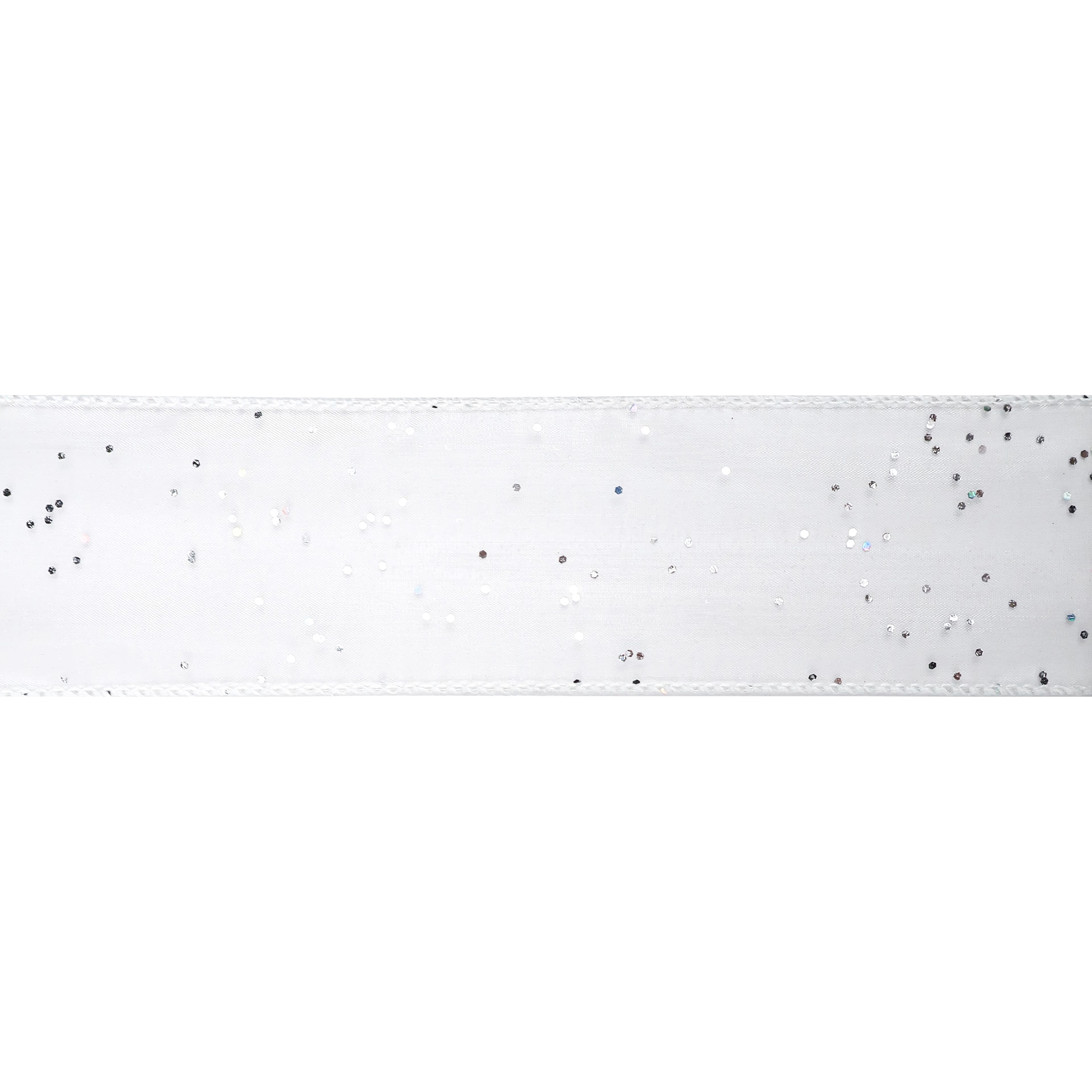 12 Pack: 2.5"x 10yd. Glitter Shimmer Wired Ribbon by Celebrate It® Specialty