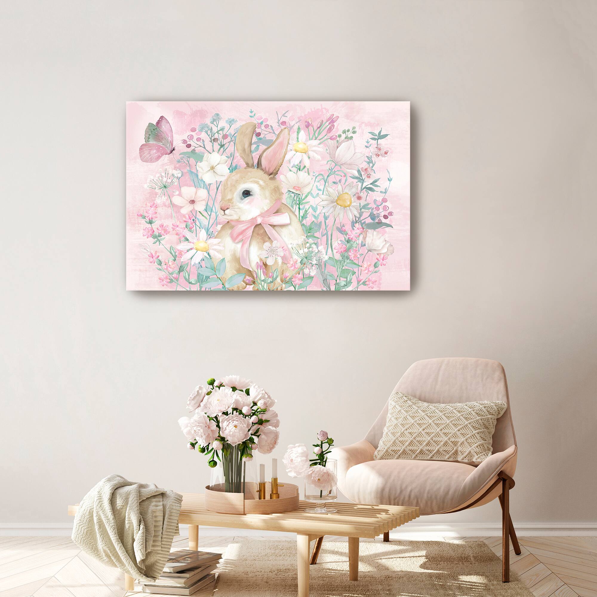 Lumaprints Spring Bunny III Canvas Giclée Art