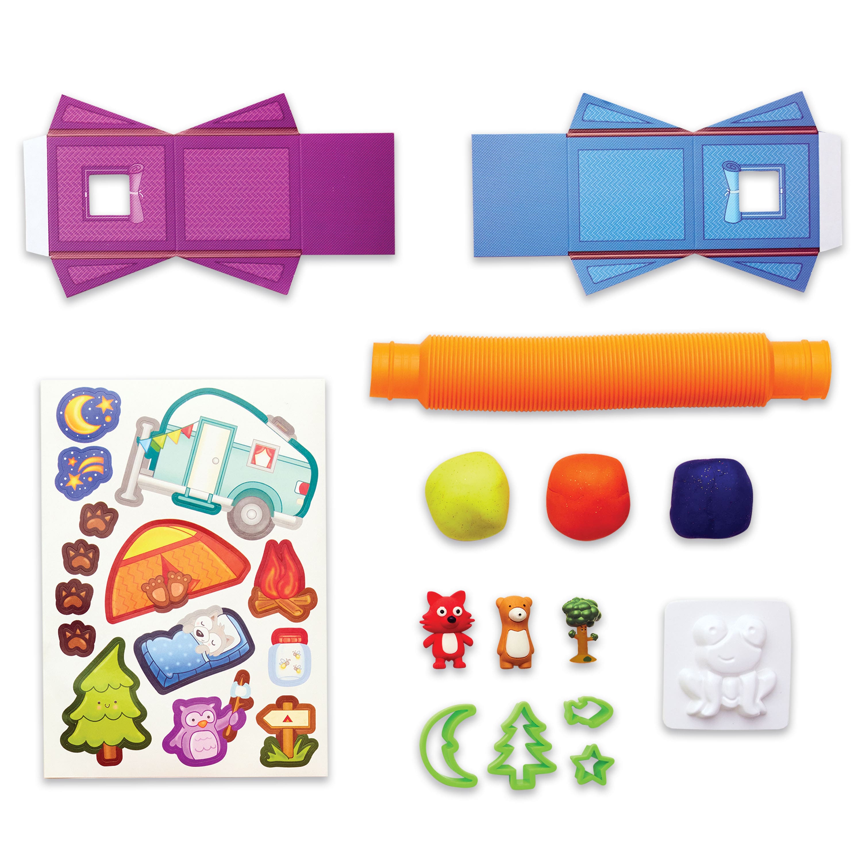 Trousse de jeu sensoriel de voyage sur le thème du camping de Creativity for Kids