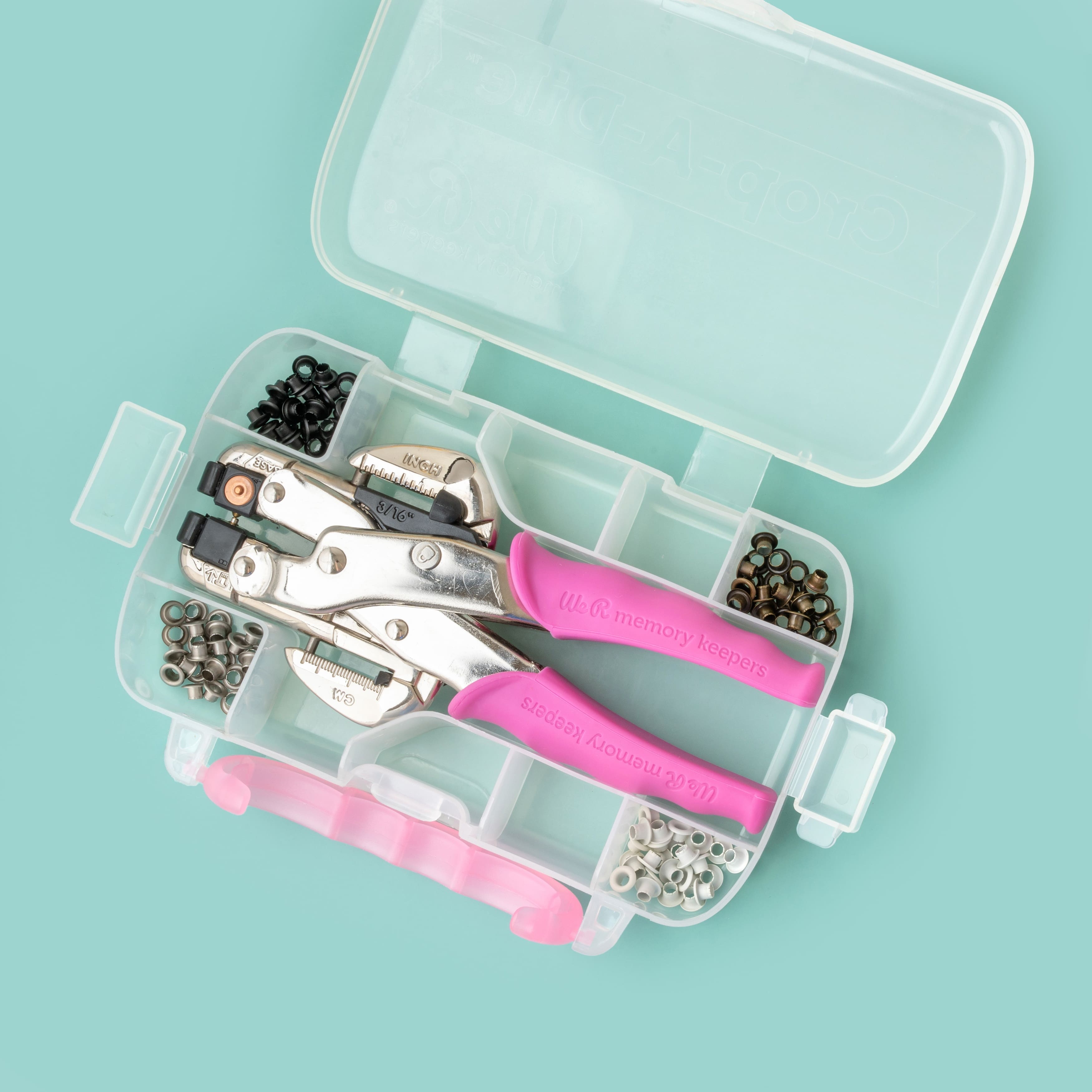 We R Memory Keepers® Crop-A-Dile® Pink Punch Kit