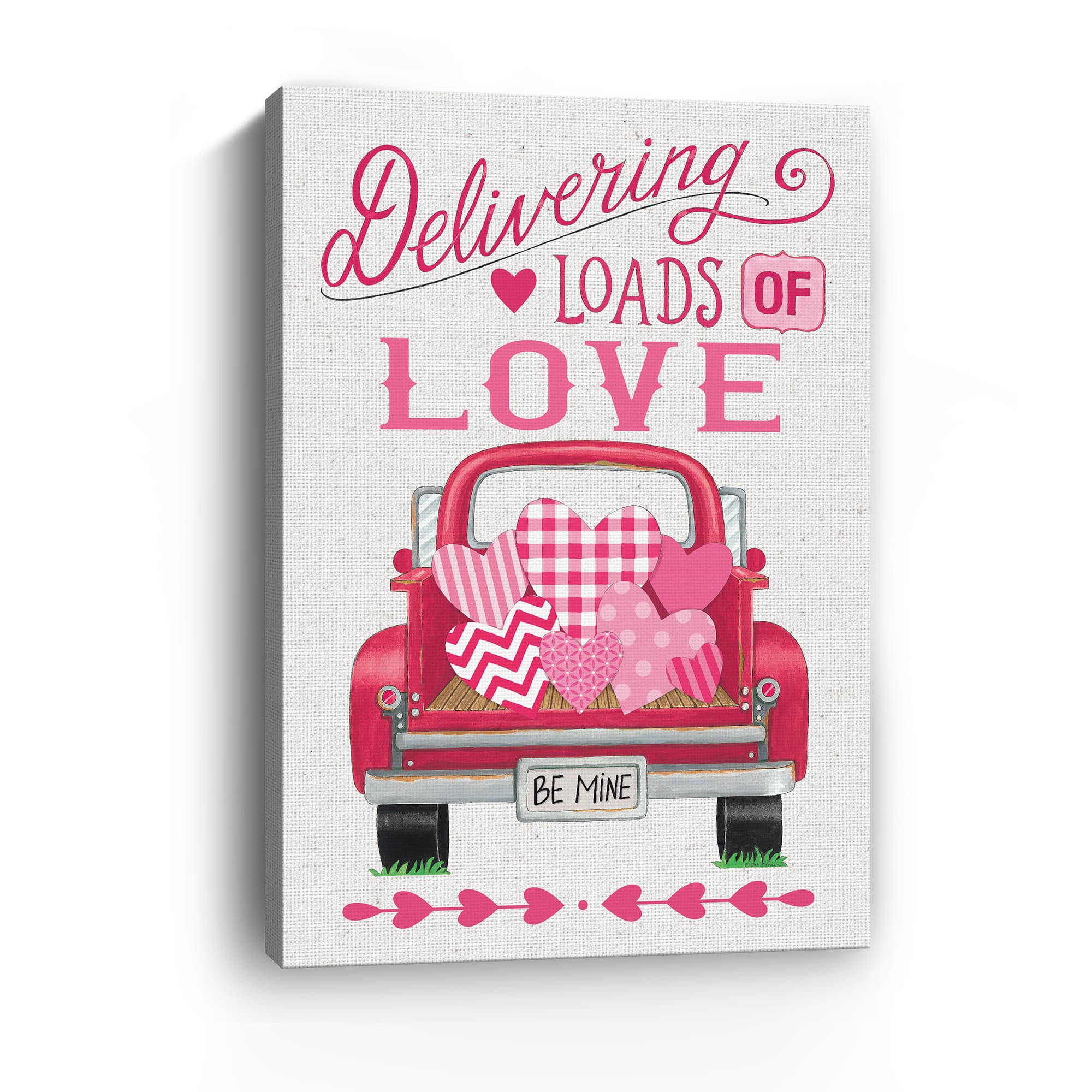 Delivering Loads of Love Canvas Giclée Art