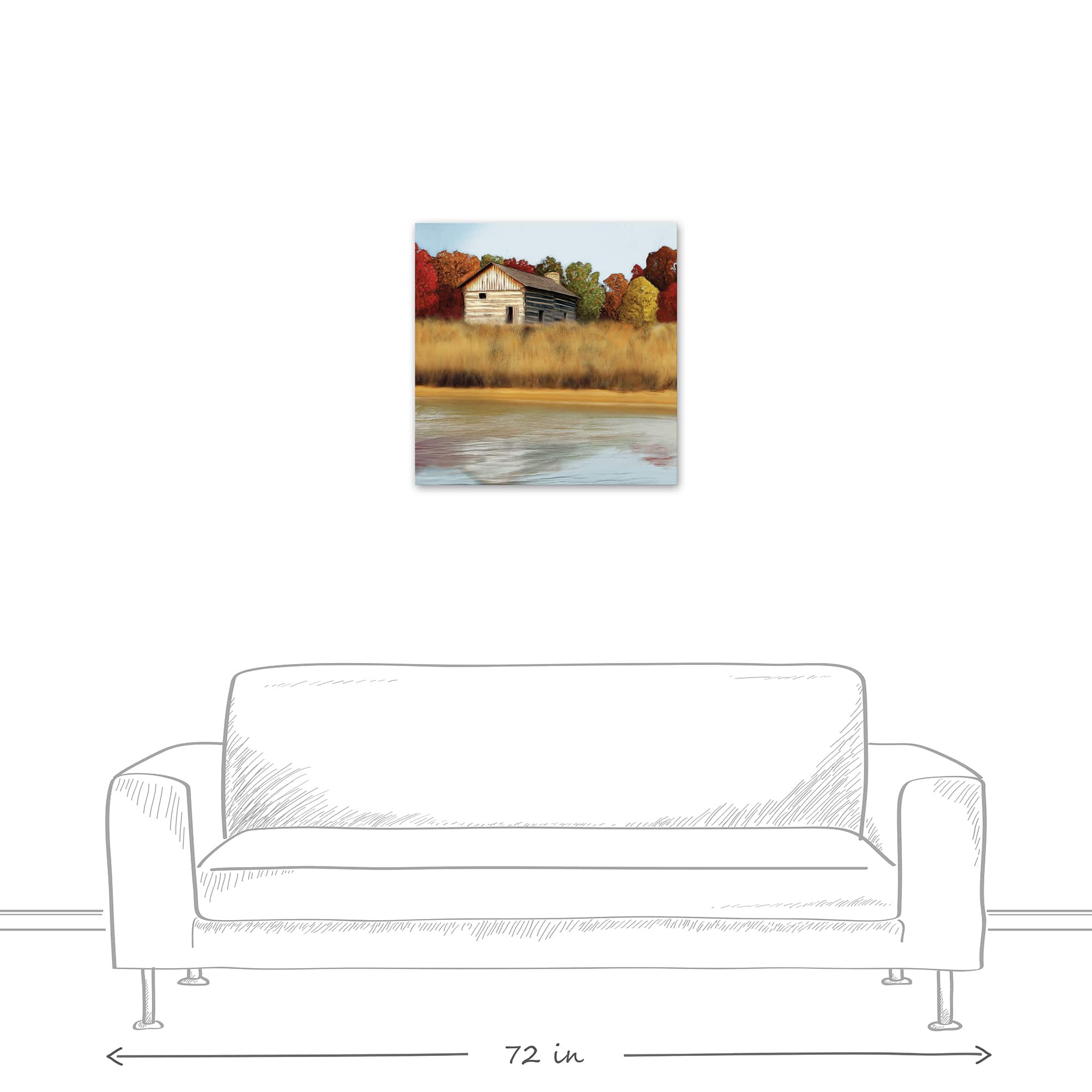 Cabin Fever Canvas Wall Art