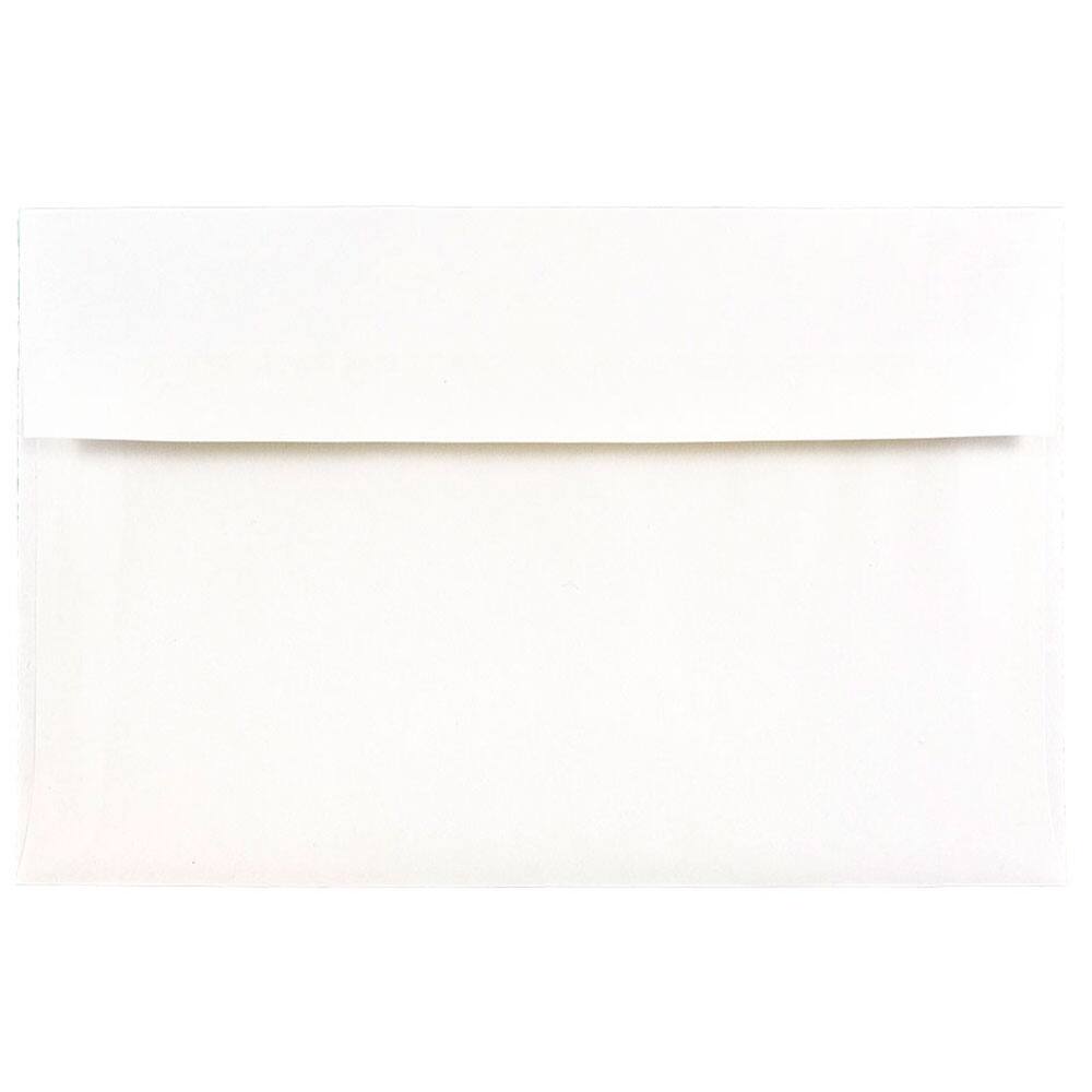 JAM Paper A10 Silver Foil Lined Invitation Envelopes