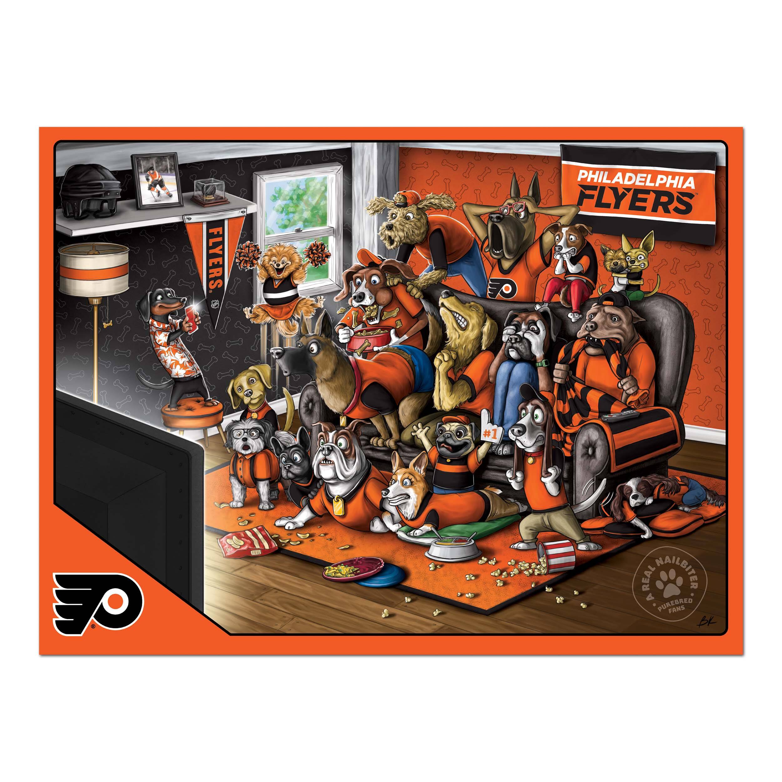 NHL Purebred Fans A Real Nailbiter 500 Piece Puzzle