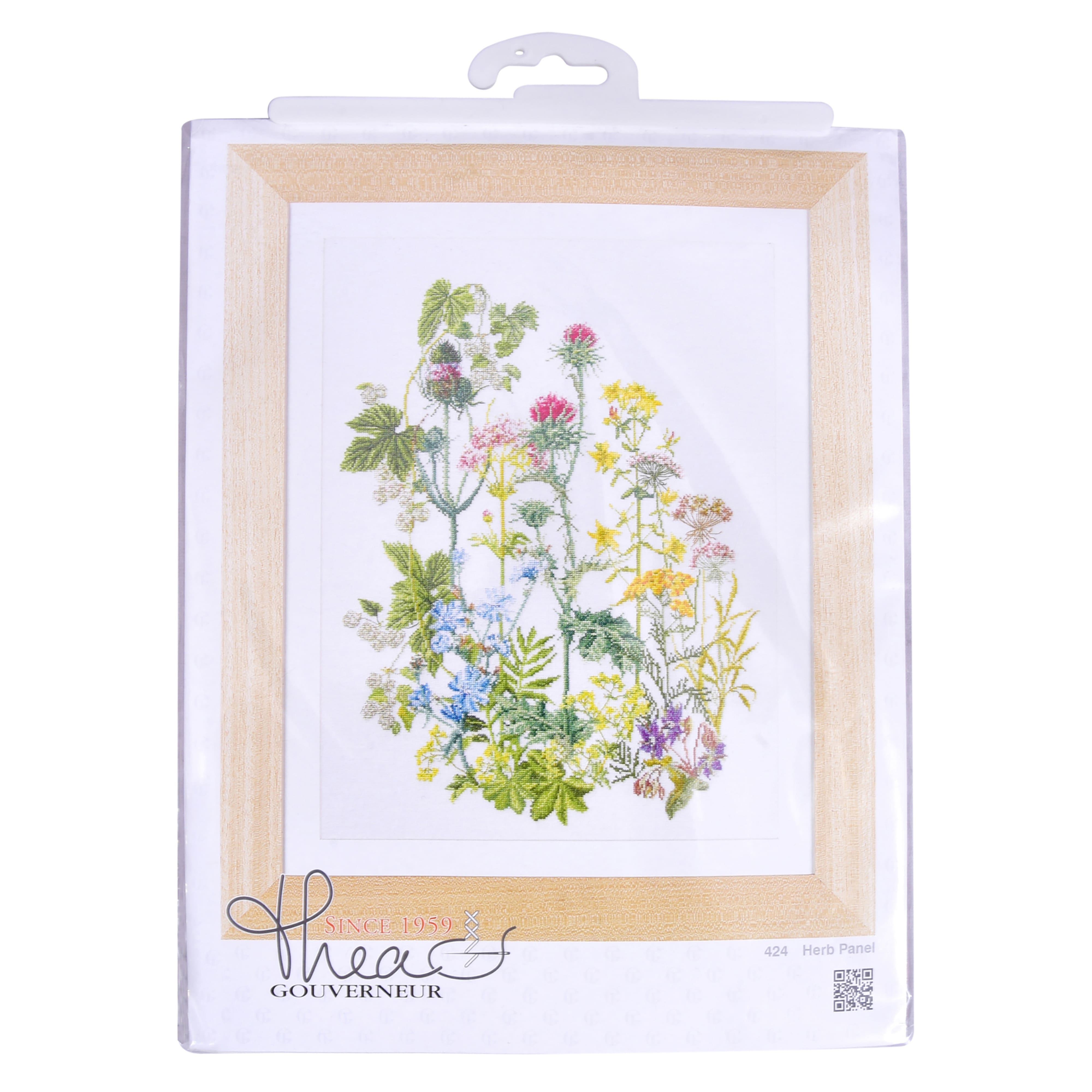 Wild Herbs Counted Cross Stitch Kit by Thea Gouverneur Since 1959®