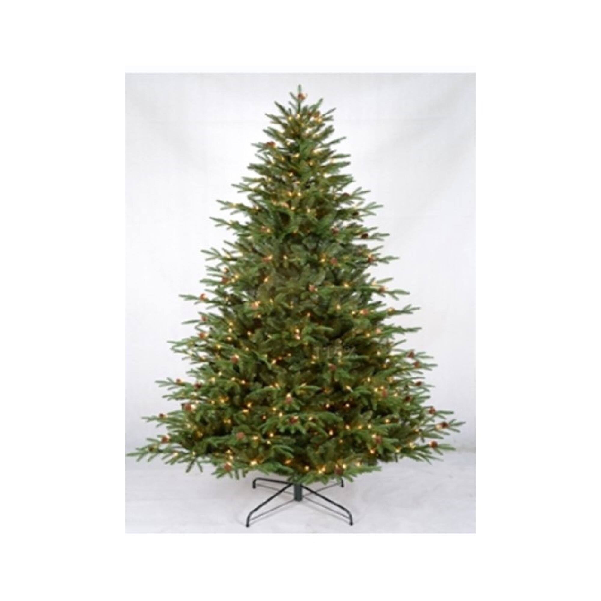 7.5ft. Pre-Lit Real Touch™ Shenandoah Pine Artificial Christmas Tree, Warm White LED Lights