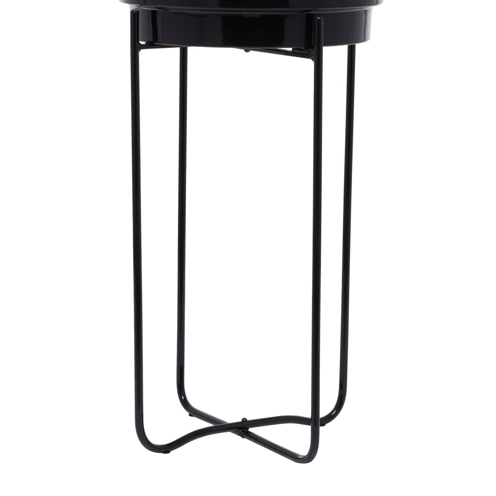 CosmoLiving by Cosmopolitan Contemporary Planter Stand Set
