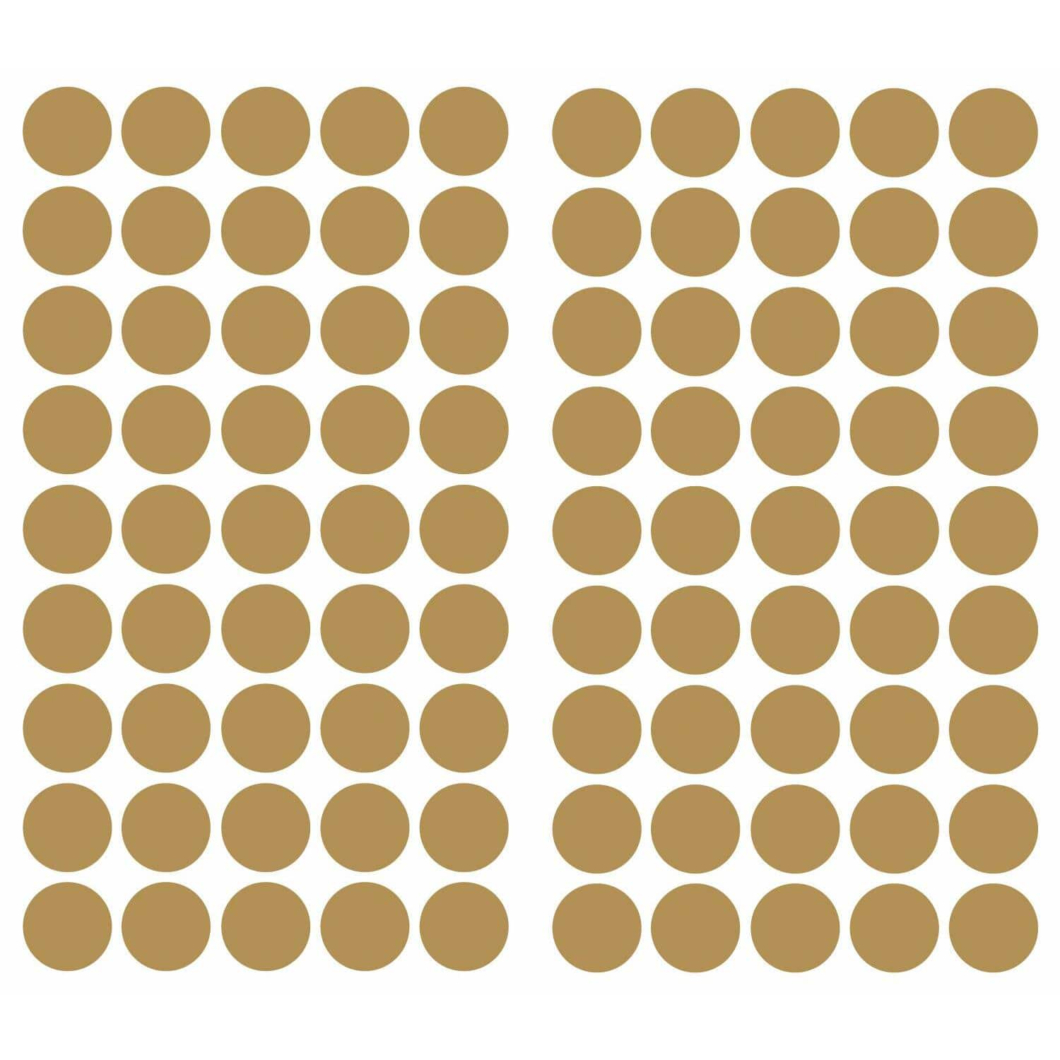 RoomMates Gold Confetti Dots Peel & Stick Wall Decals