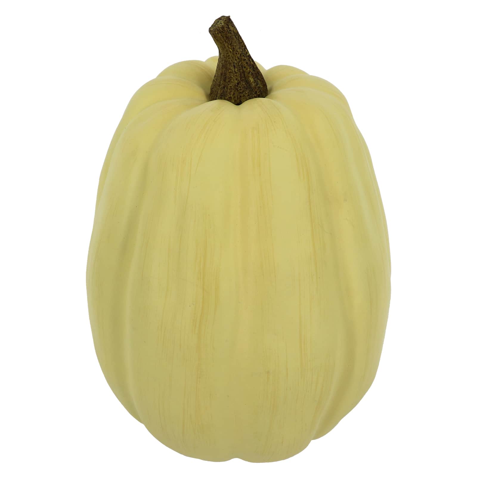 14" Cream Decorative Pumpkin by Ashland®