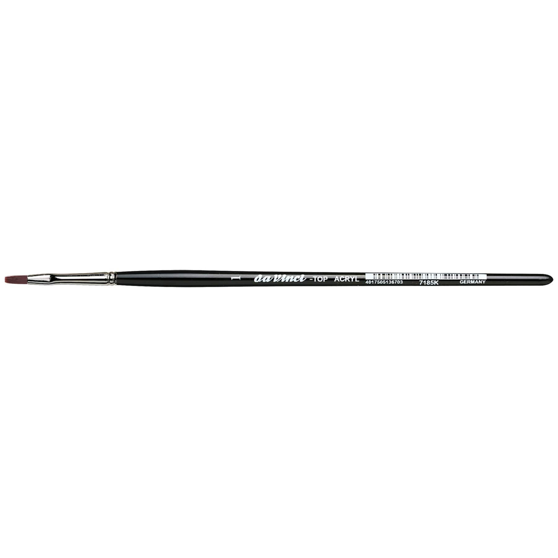 da Vinci TOP ACRYL Series 7185K Synthetic Flat Brush