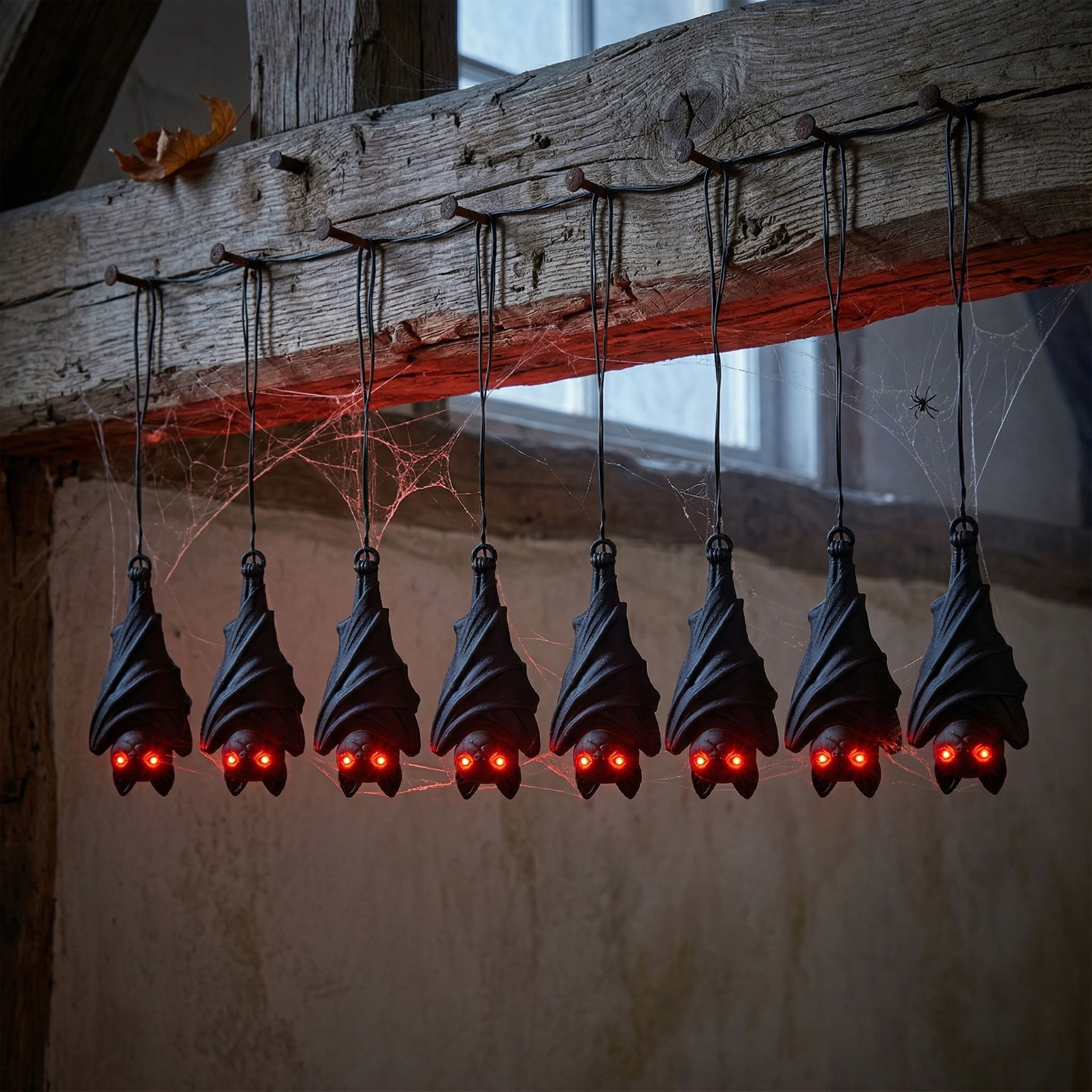 5.75" LED Hanging Bat String Lights by Ashland®