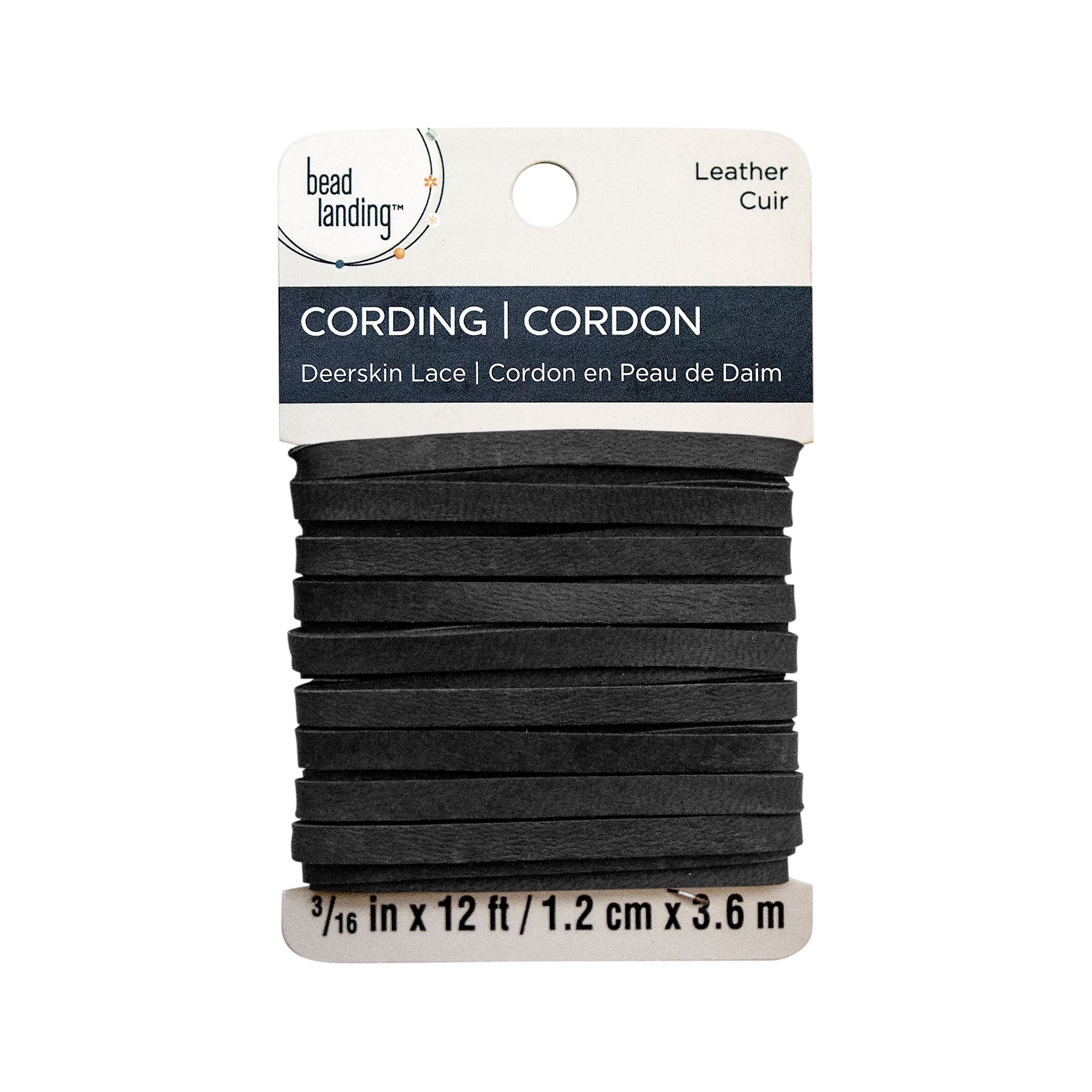 12 Pack: Deerskin Lace Cording by Bead Landing