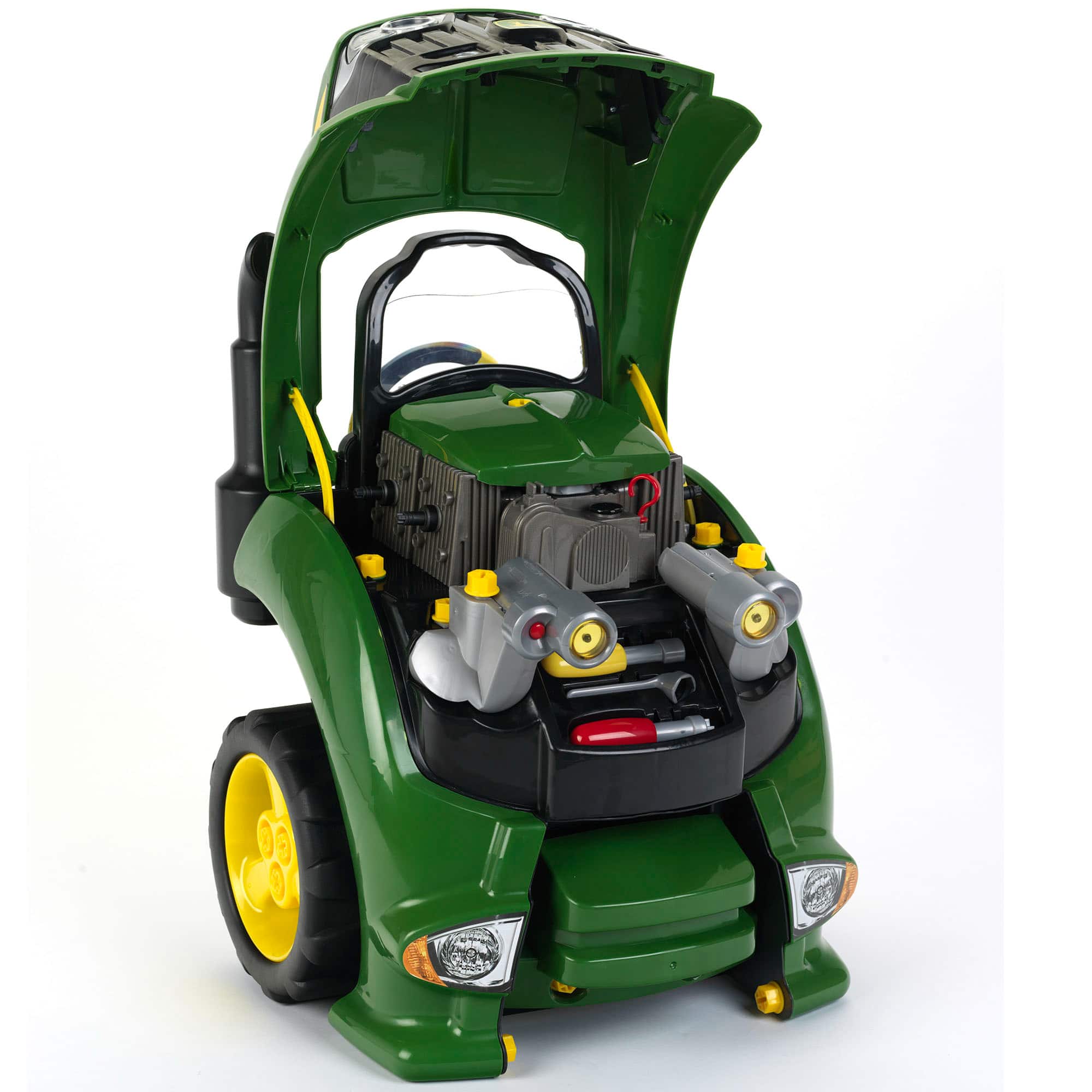 John Deere Tractor Engine Kid's Pretend Play Auto Toy