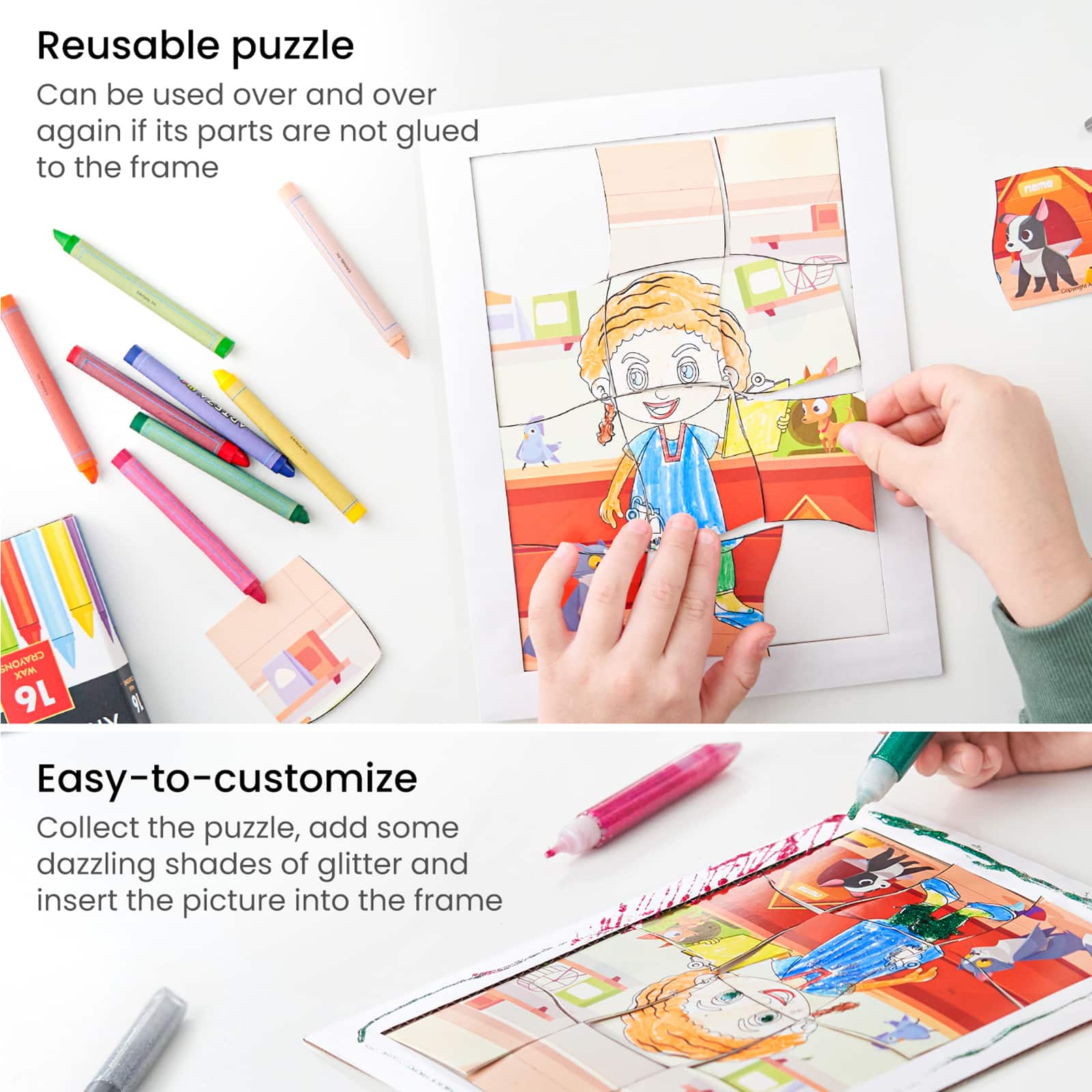 Arteza® Kids Careers Jigsaw Puzzle Set
