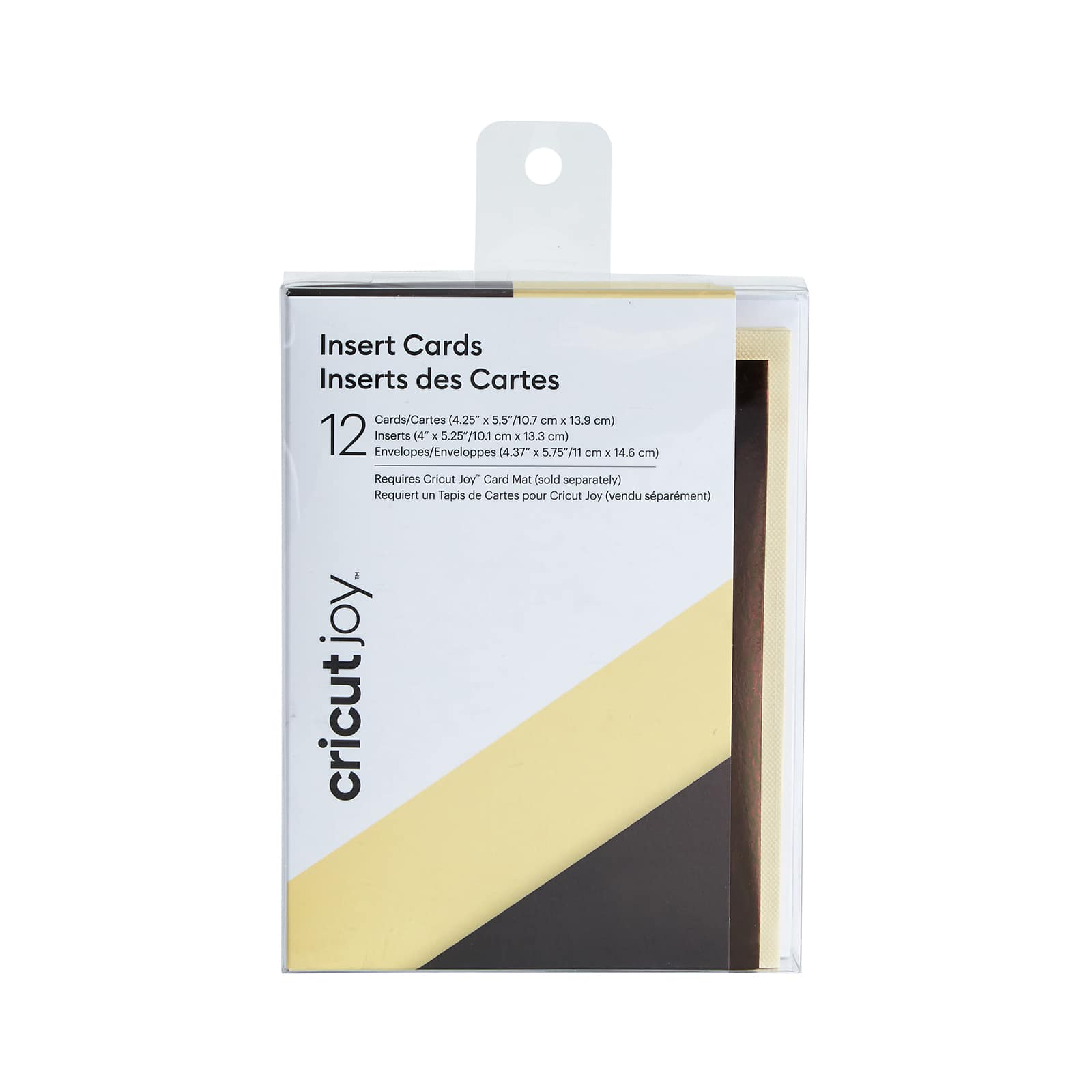 Cricut Joy™ Insert Cards Cream & Gunmetal