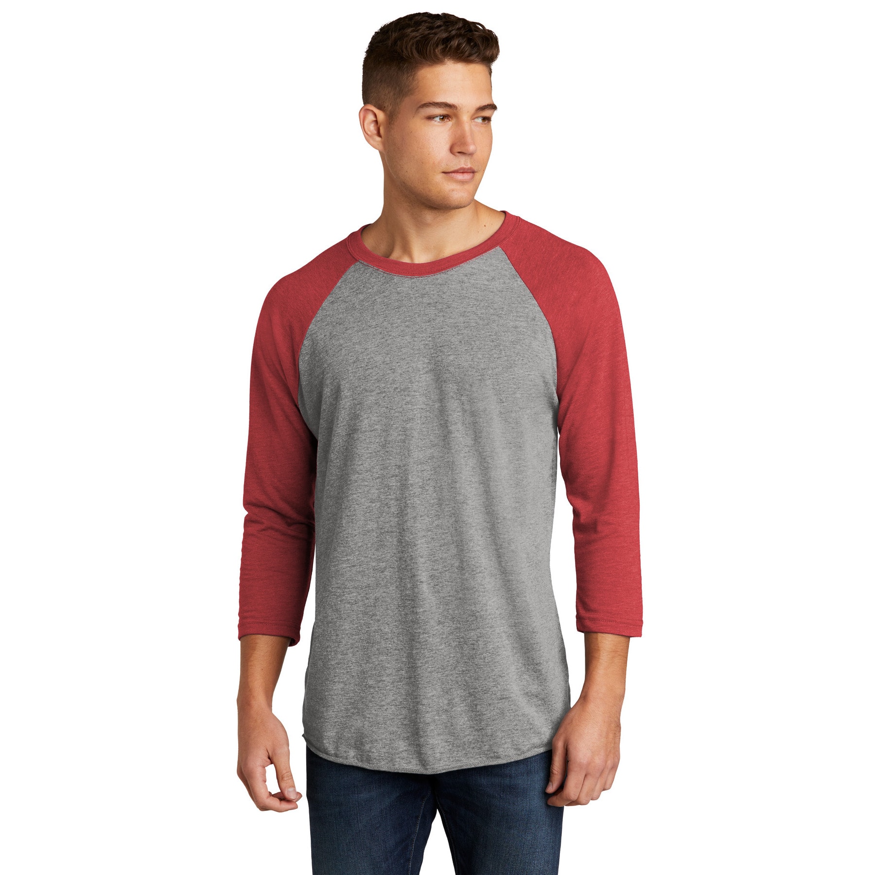 Next Level Unisex Tri-Blend 3/4-Sleeve Raglan T-Shirt