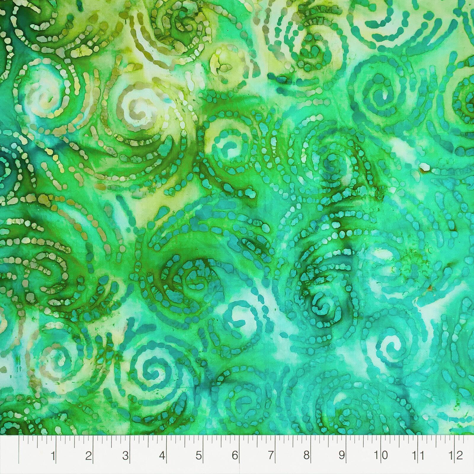 12 Pack: Batik Printed Fabric Bundle by Loops & Threads™