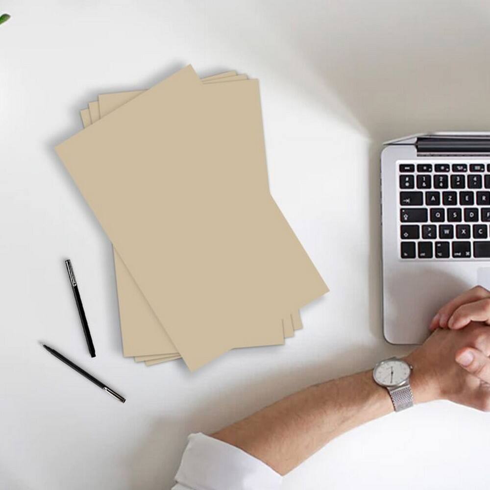 JAM Paper 11'' x 17'' 67lb. Vellum Bristol Cardstock, 50 Sheets