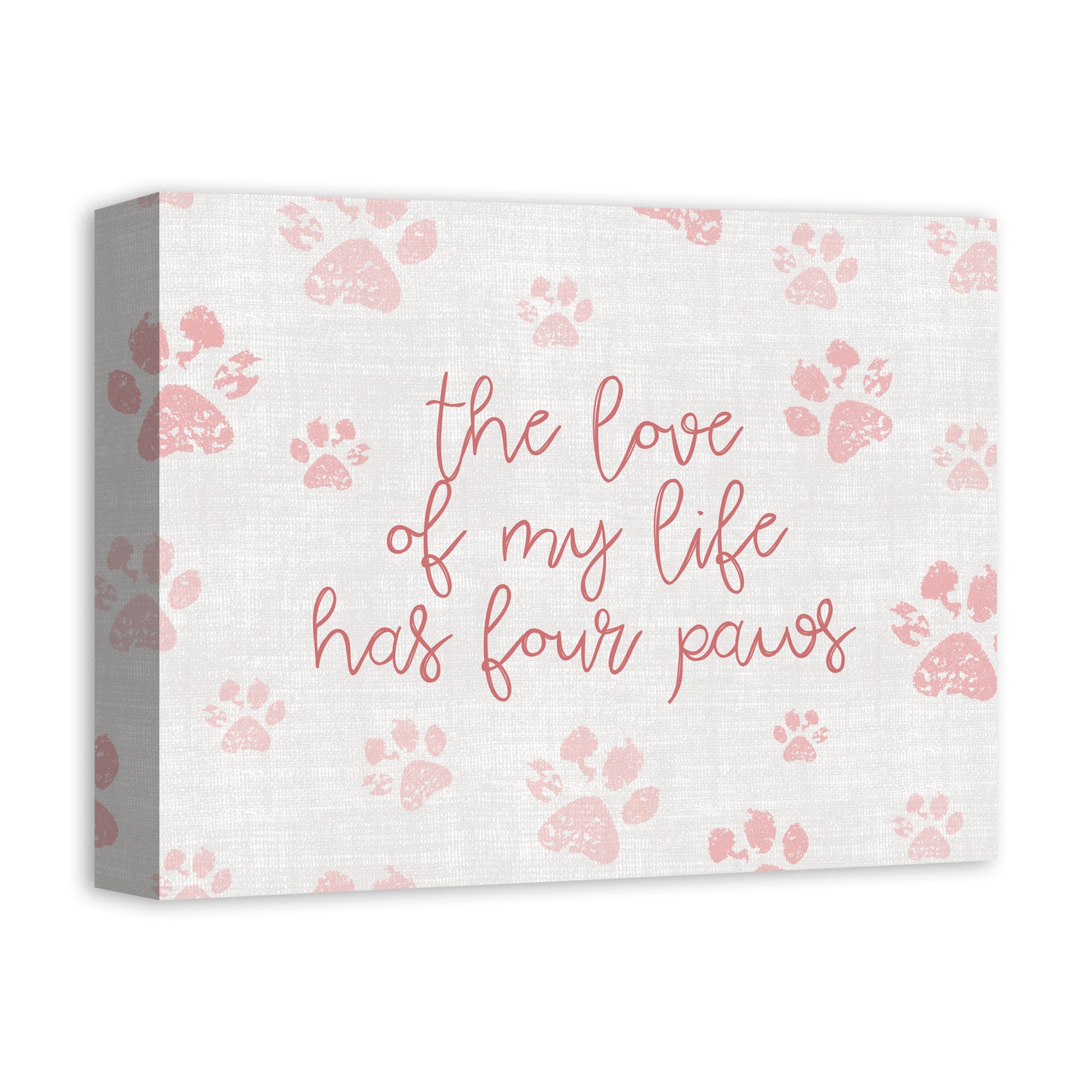 Love Of My Life 11" x 14" Canvas Wall Art