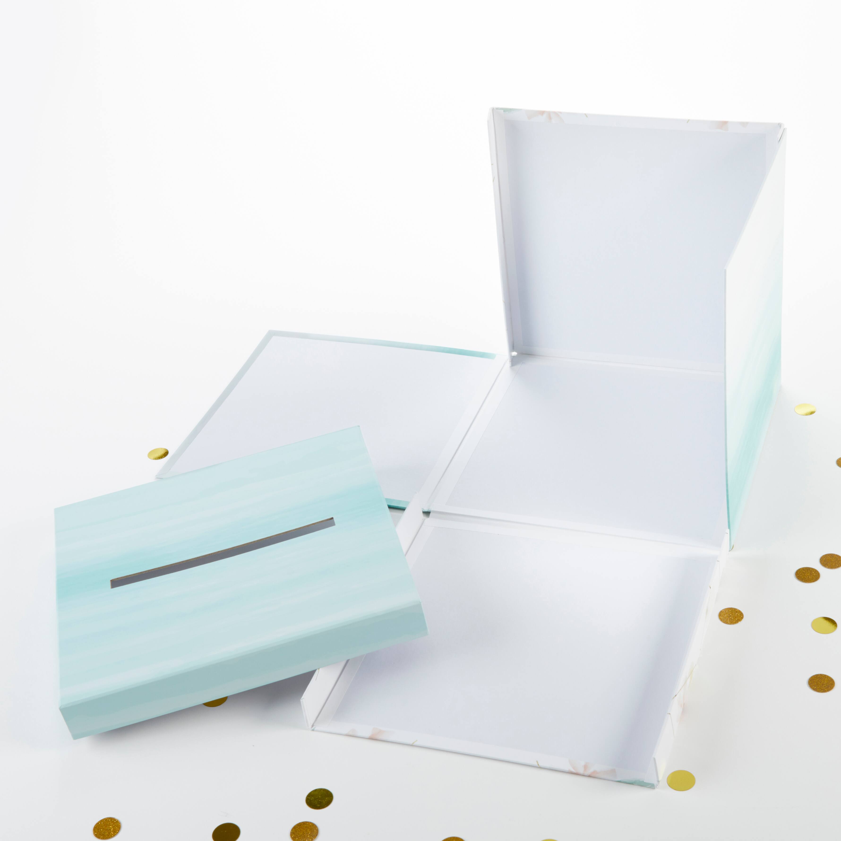 Kate Aspen® Geometric Floral Card Box