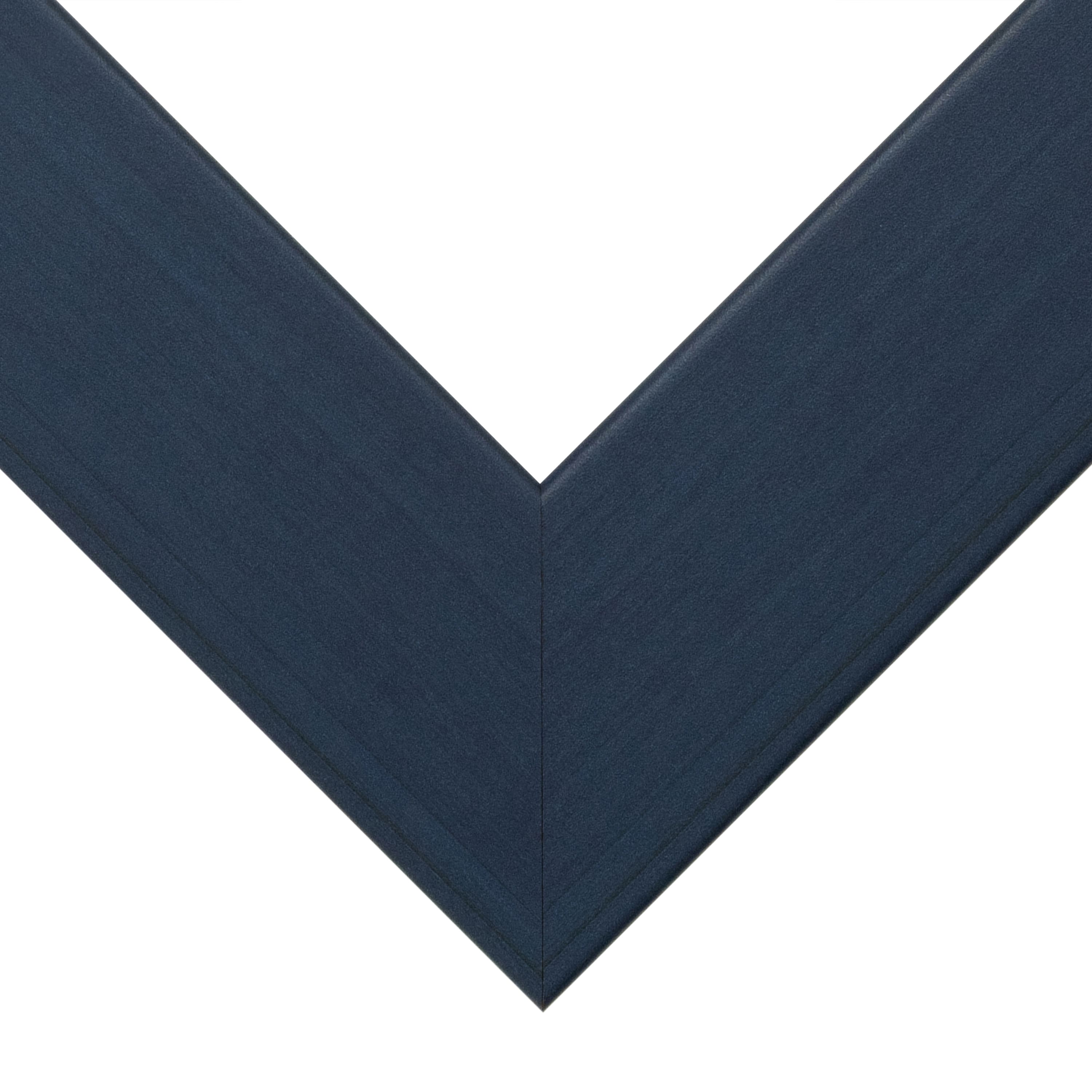 Frame USA Colori Large Blue Single Image Picture Frame with Mat