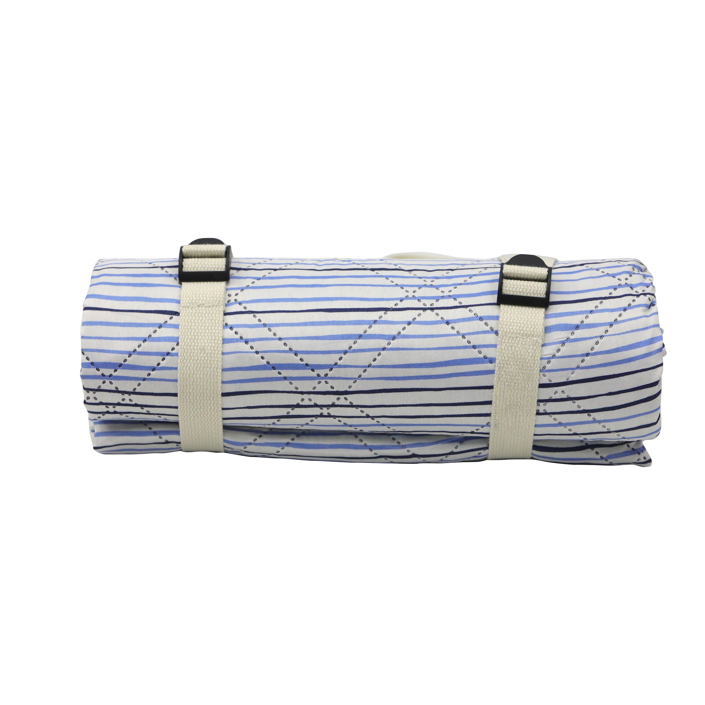 70" x 52" Blue & White Picnic Mat by Ashland®