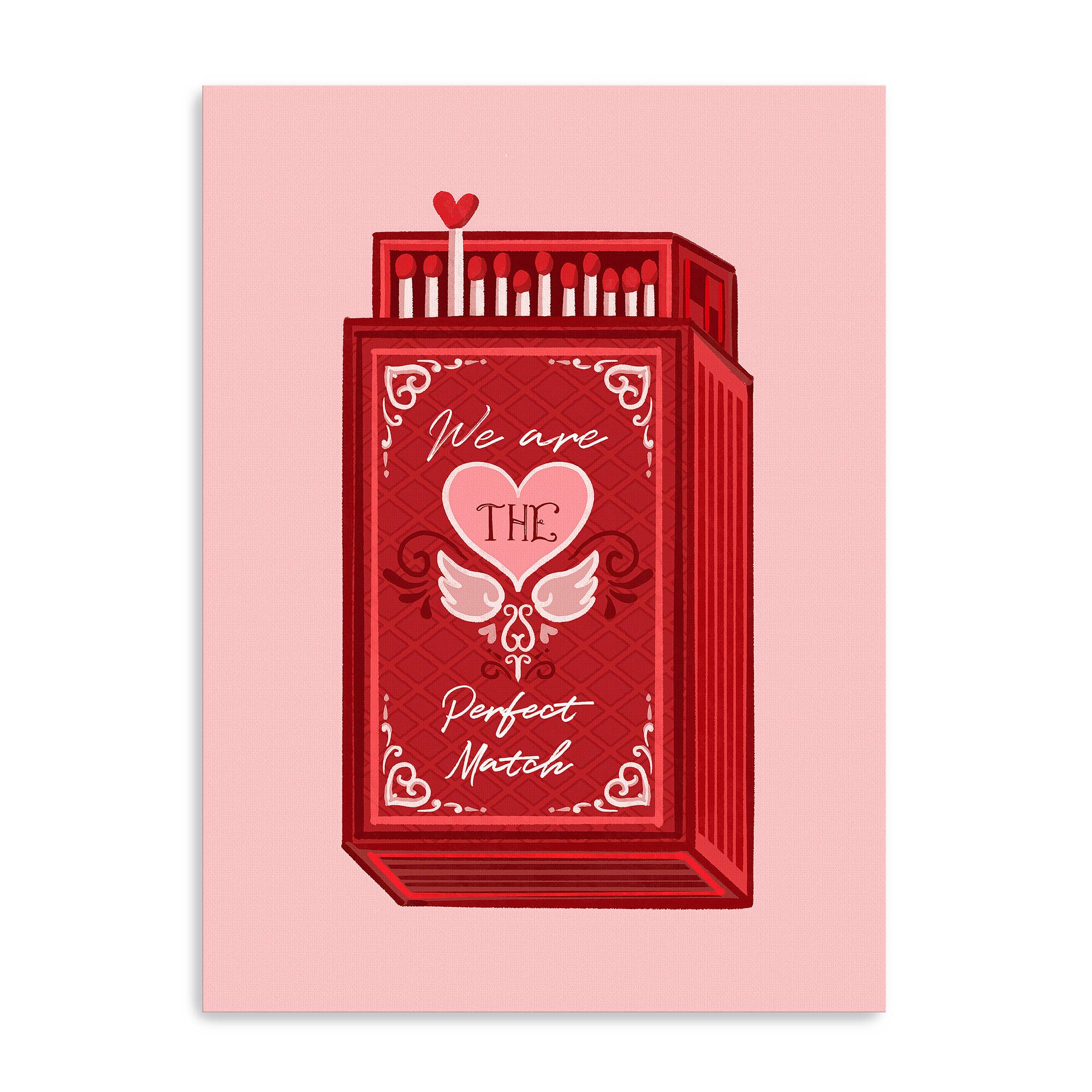 Perfect Match Canvas Giclée Art