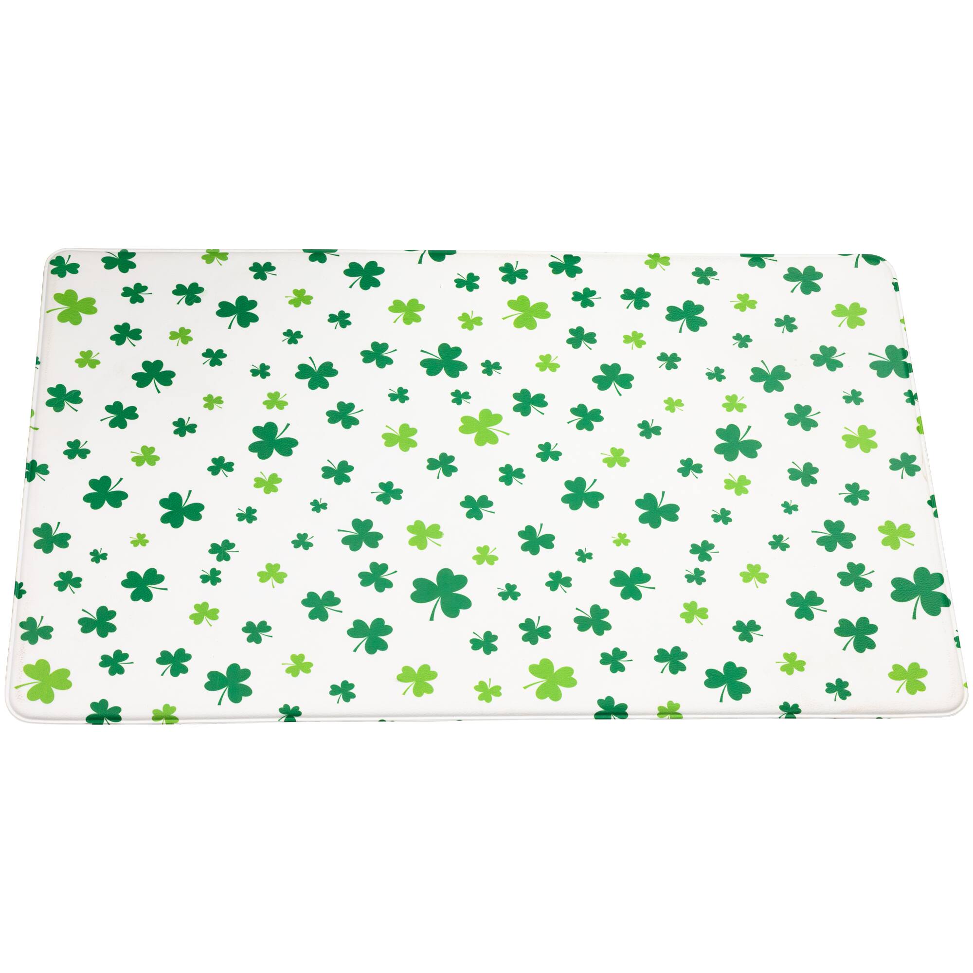 29.5" Shamrocks St. Patrick's Day Kitchen Comfort Mat